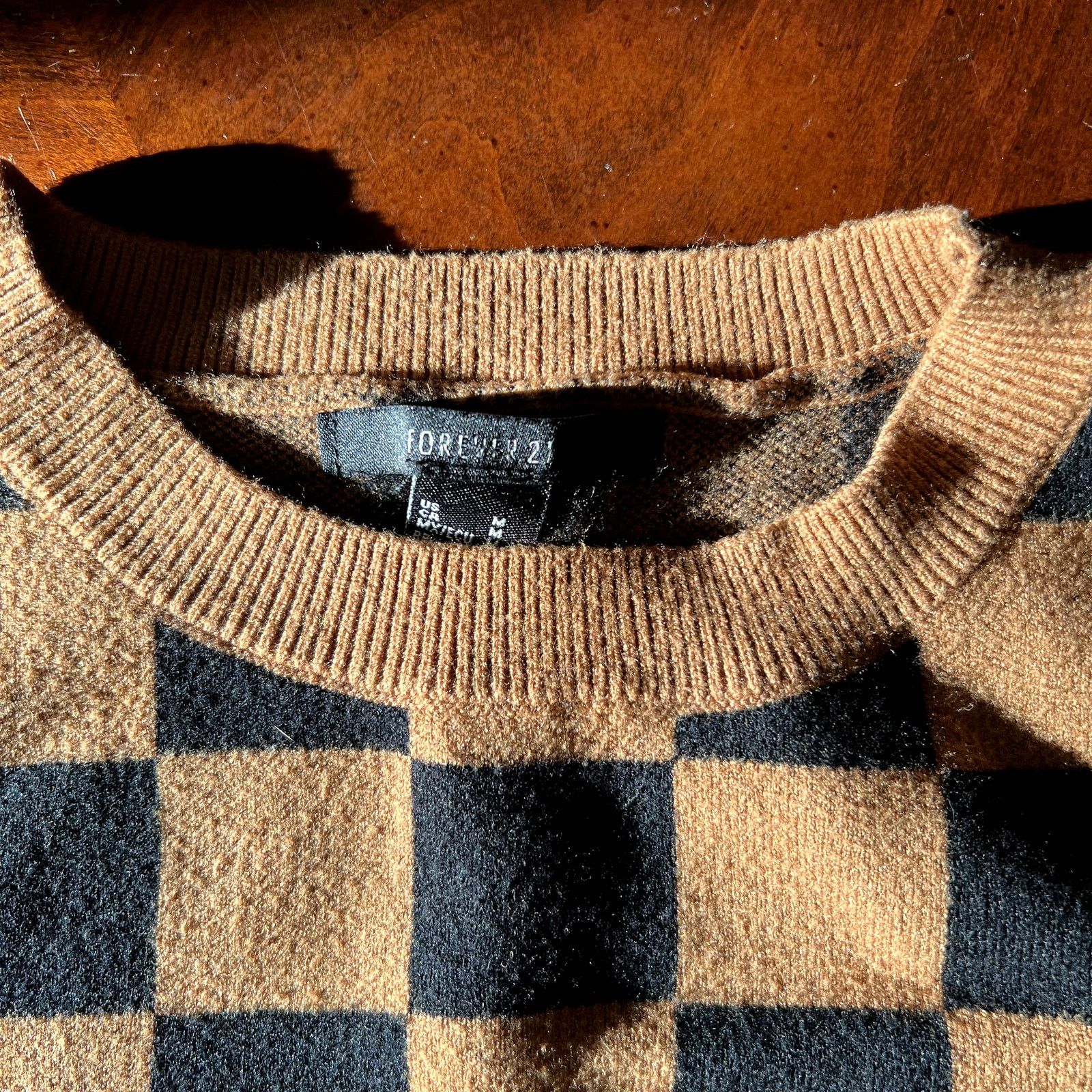 Forever 21 Checkered Vest Size M / US 6-8 / IT 42-44 - 3 Thumbnail