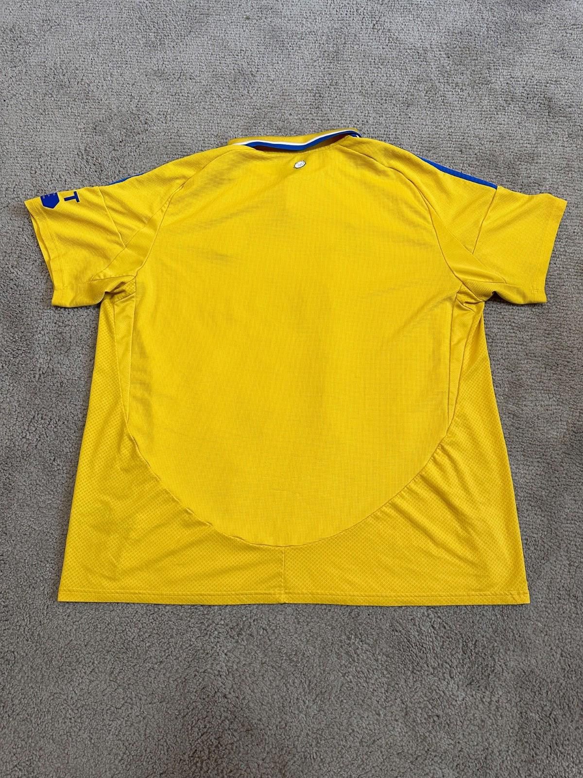 Adidas Adidas Leeds United 2024/25 3Rd Football Shirt Soccer Jersey Size US XXL / EU 58 / 5 - 8 Thumbnail