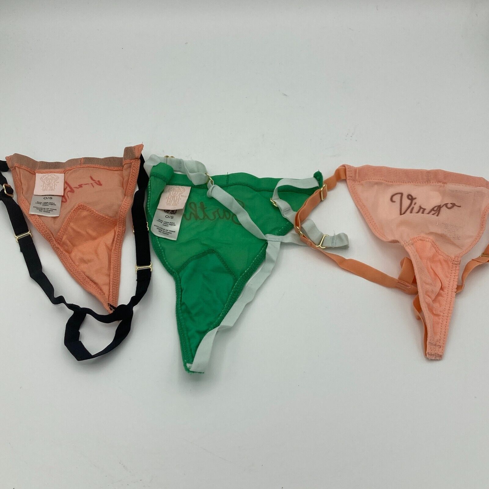 Free People We Are HAH Aries Panties Zodiac Womens Multipack O/S Thong Size ONE SIZE - 14 Thumbnail