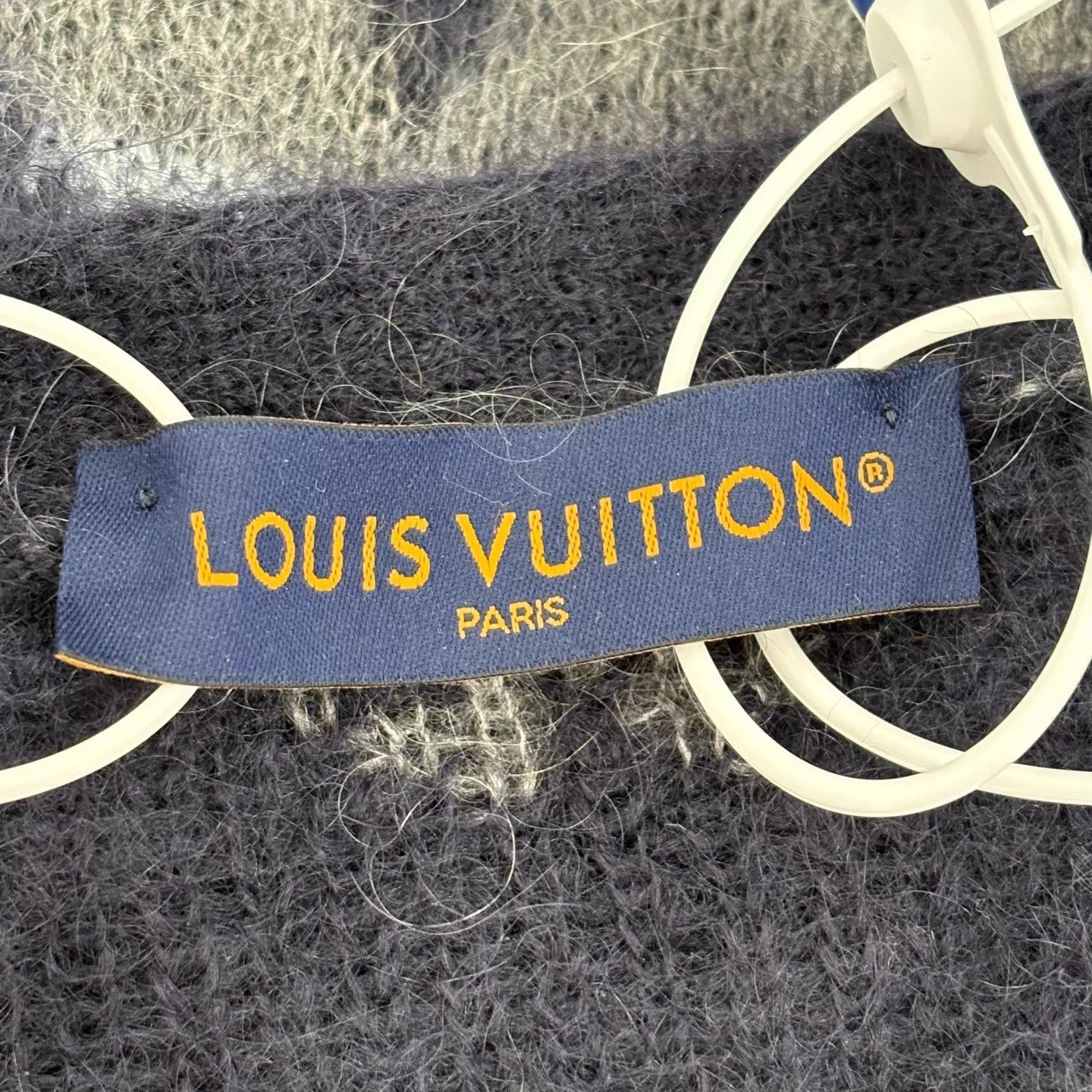 Louis Vuitton LV ombre mohair printed logo wool cardigan new L Size US L / EU 52-54 / 3 - 3 Thumbnail