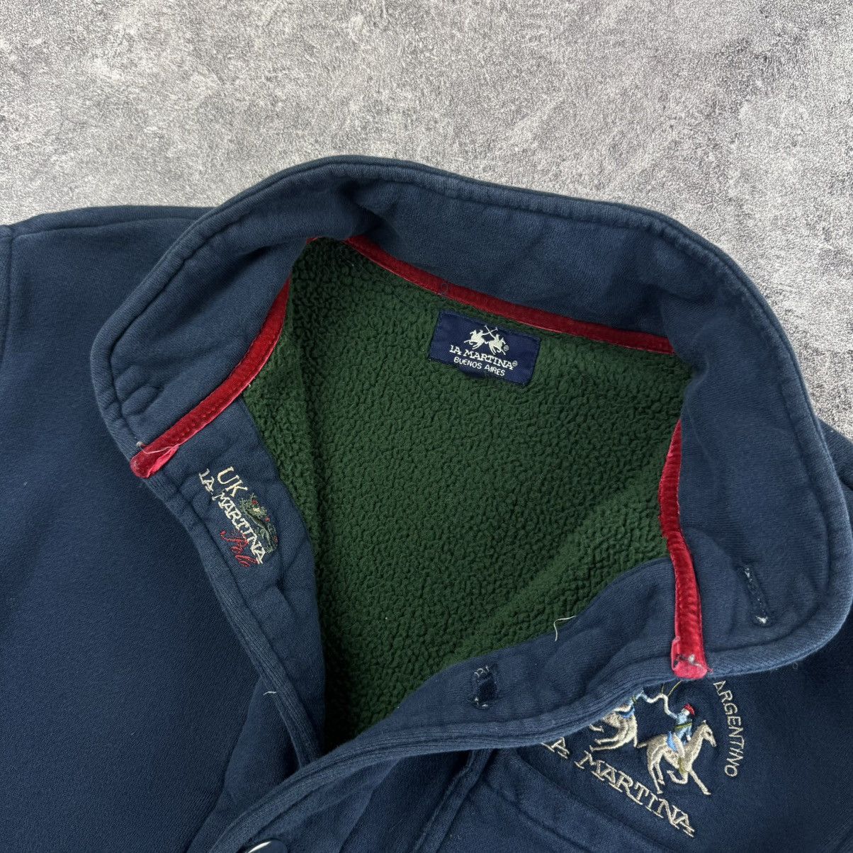 La Martina La Martina Y2K Navy Button-Up Jacket Polo Argentino Size US S / EU 44-46 / 1 - 11 Thumbnail