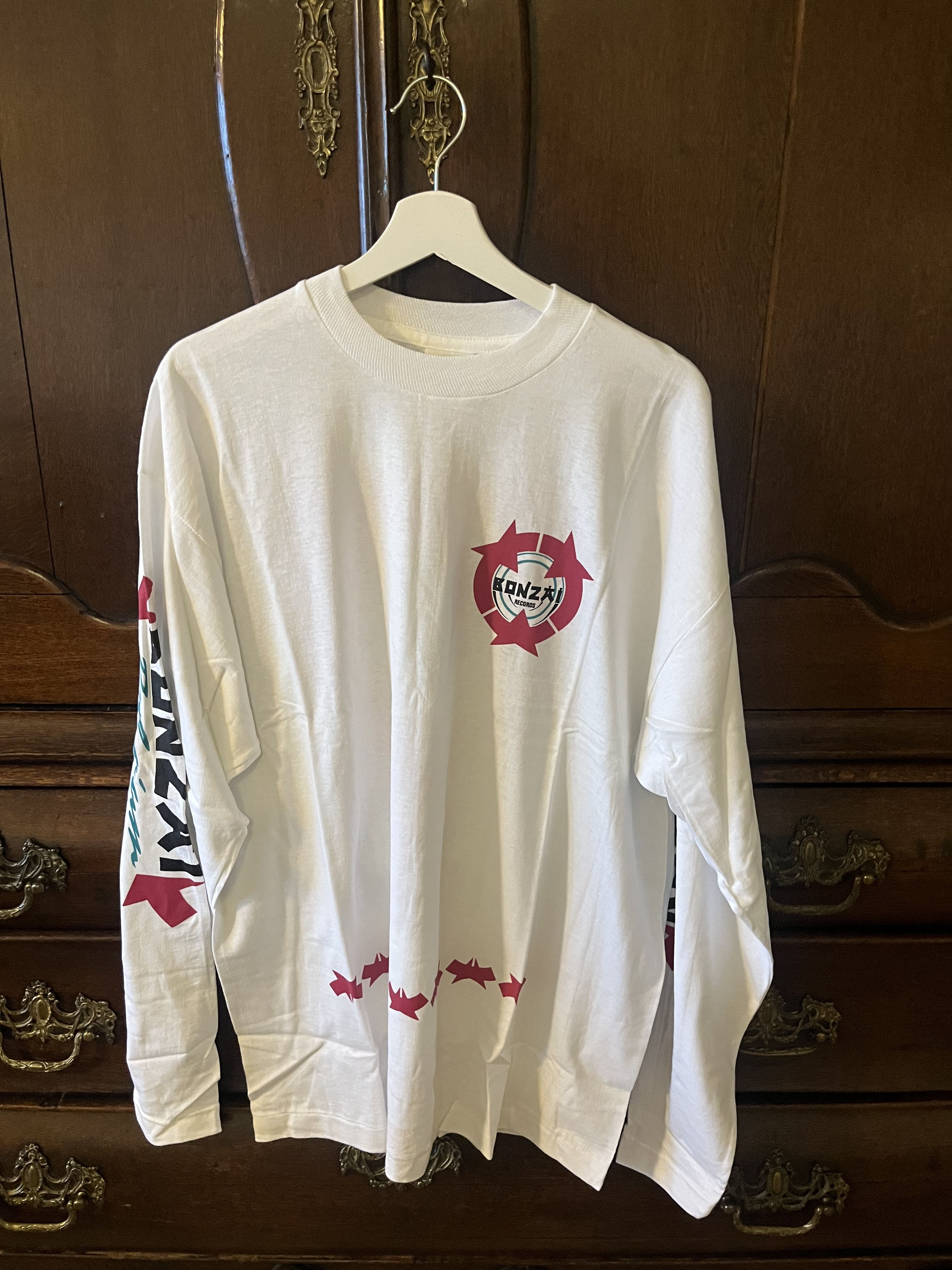 Other original RARE VINTAGE BONZAI RECORDS LONGSLEEVE (1990s) Size US XL / EU 56 / 4 - 3 Thumbnail