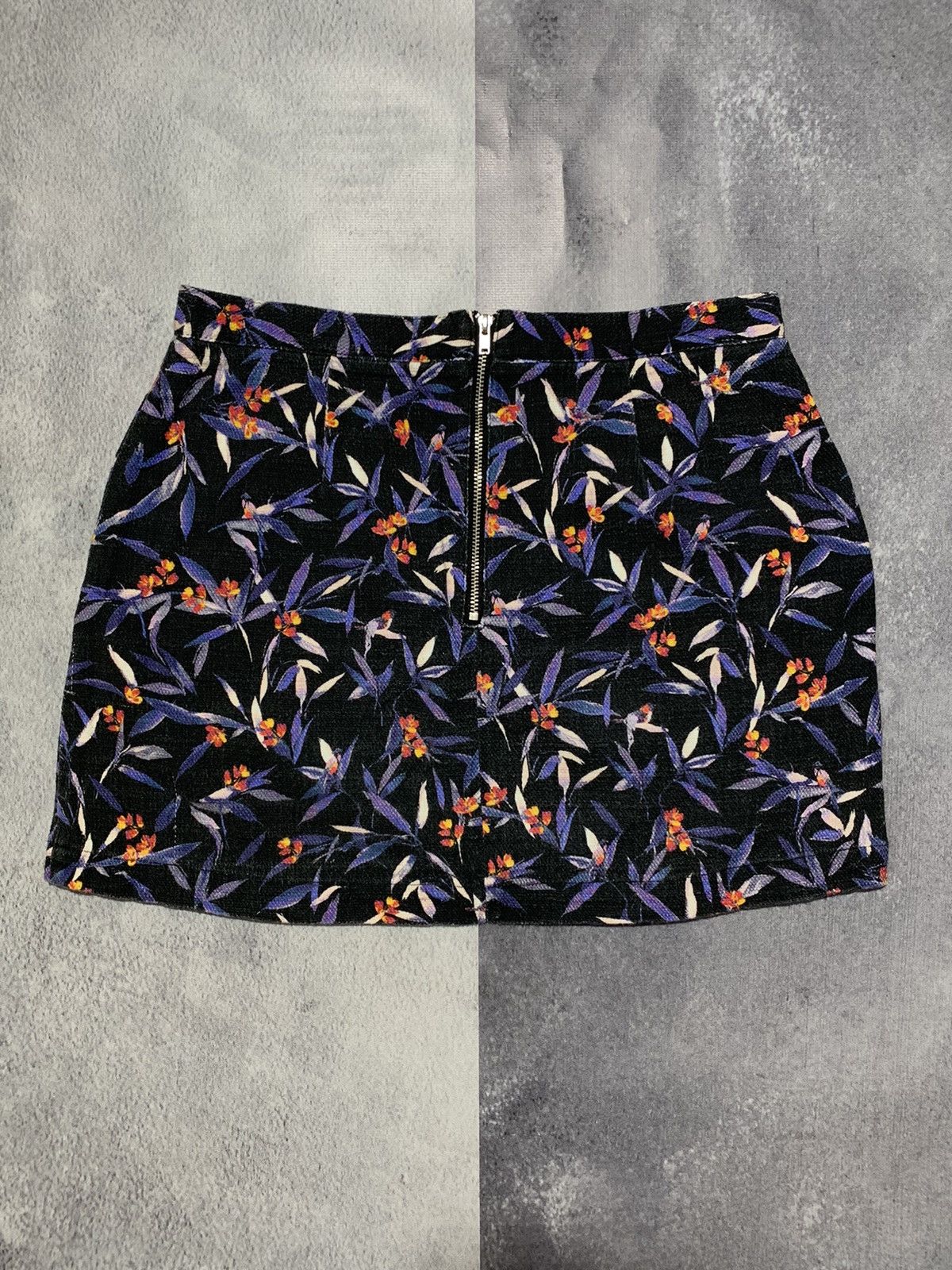 Japanese Brand × Vintage Vintage Y2K Overall print mini skirt Japanese style Size 30" / US 8 / IT 44 - 5 Thumbnail