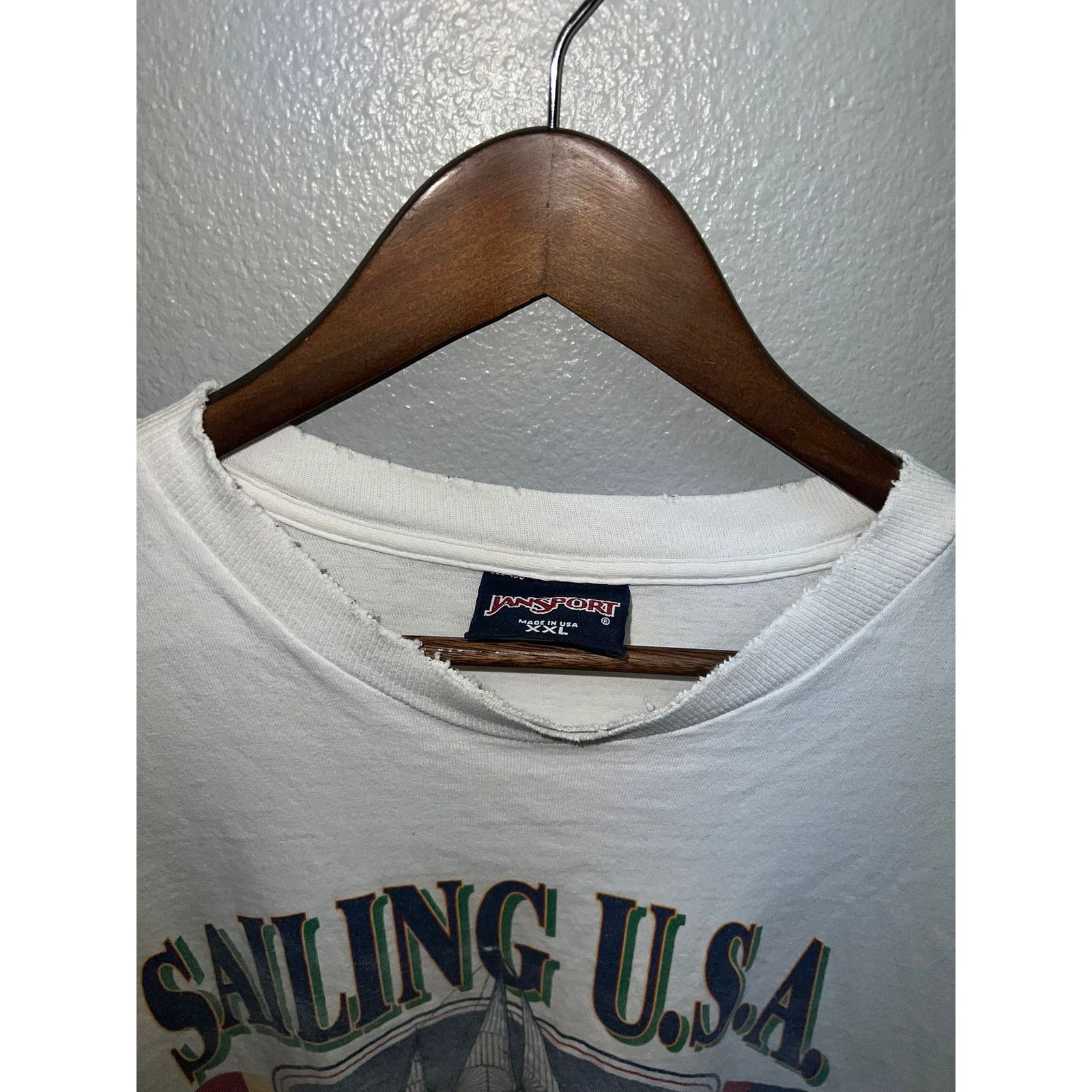 Jansport Vintage Sailing Shirt American Tradition Jansport Size US XXL / EU 58 / 5 - 7 Thumbnail