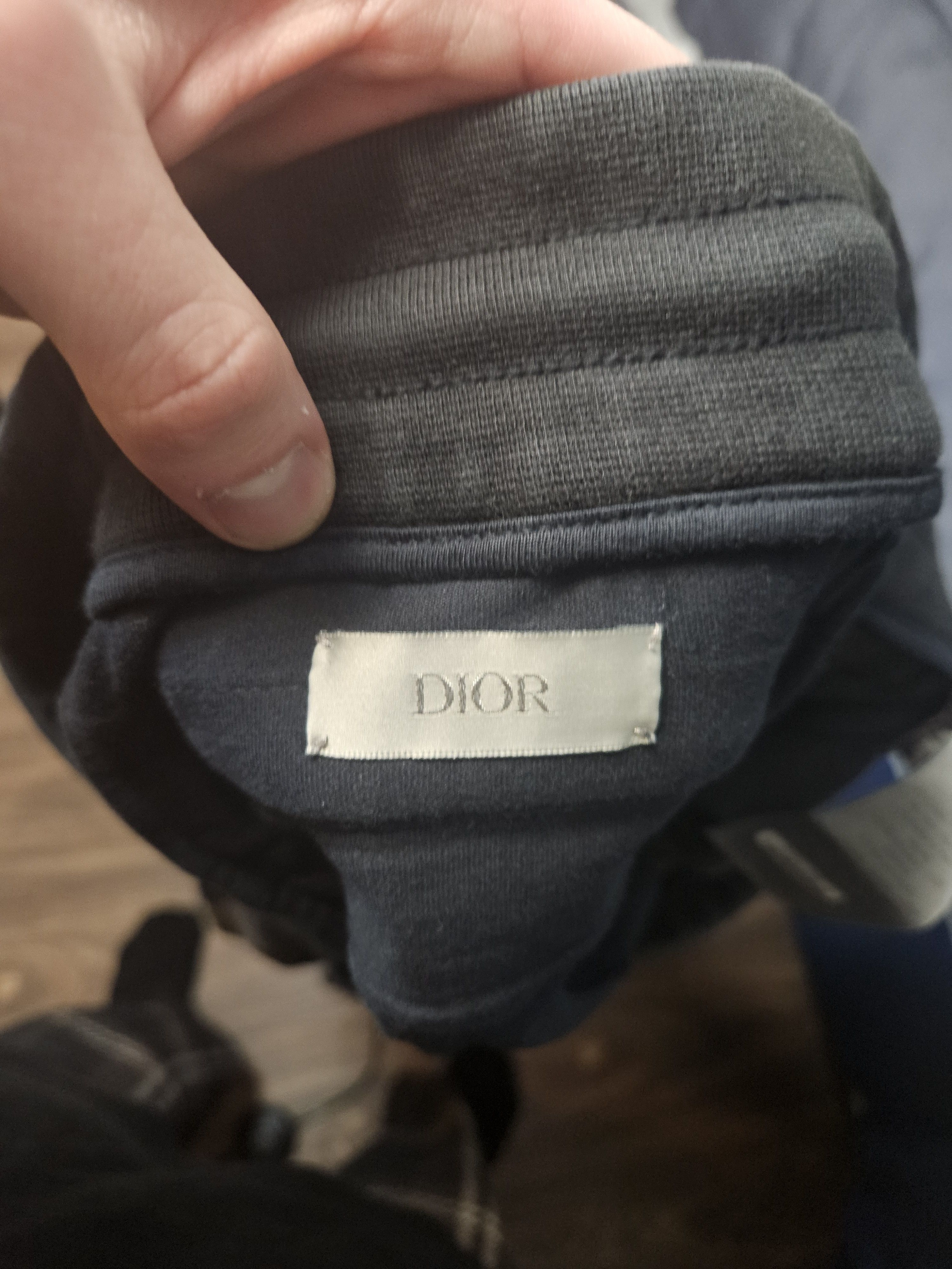 Dior × Stussy Shawn Stussy Dior Blue Side Stripe Sweatpants Size US 32 / EU 48 - 8 Thumbnail