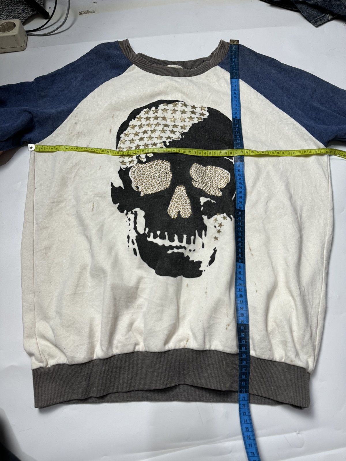 Japanese Brand Skull Sweatshirt Size US L / EU 52-54 / 3 - 7 Thumbnail