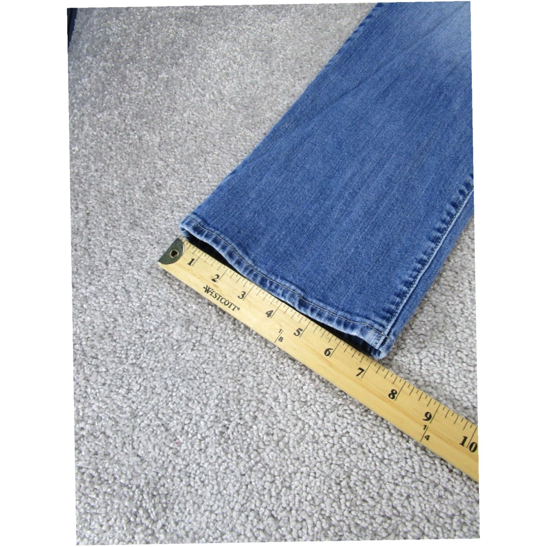 Levi's Levis Womens 34 Relaxed Straight Medium Wash Denim Jeans XL Size 24" / US 00 / IT 34 - 6 Thumbnail