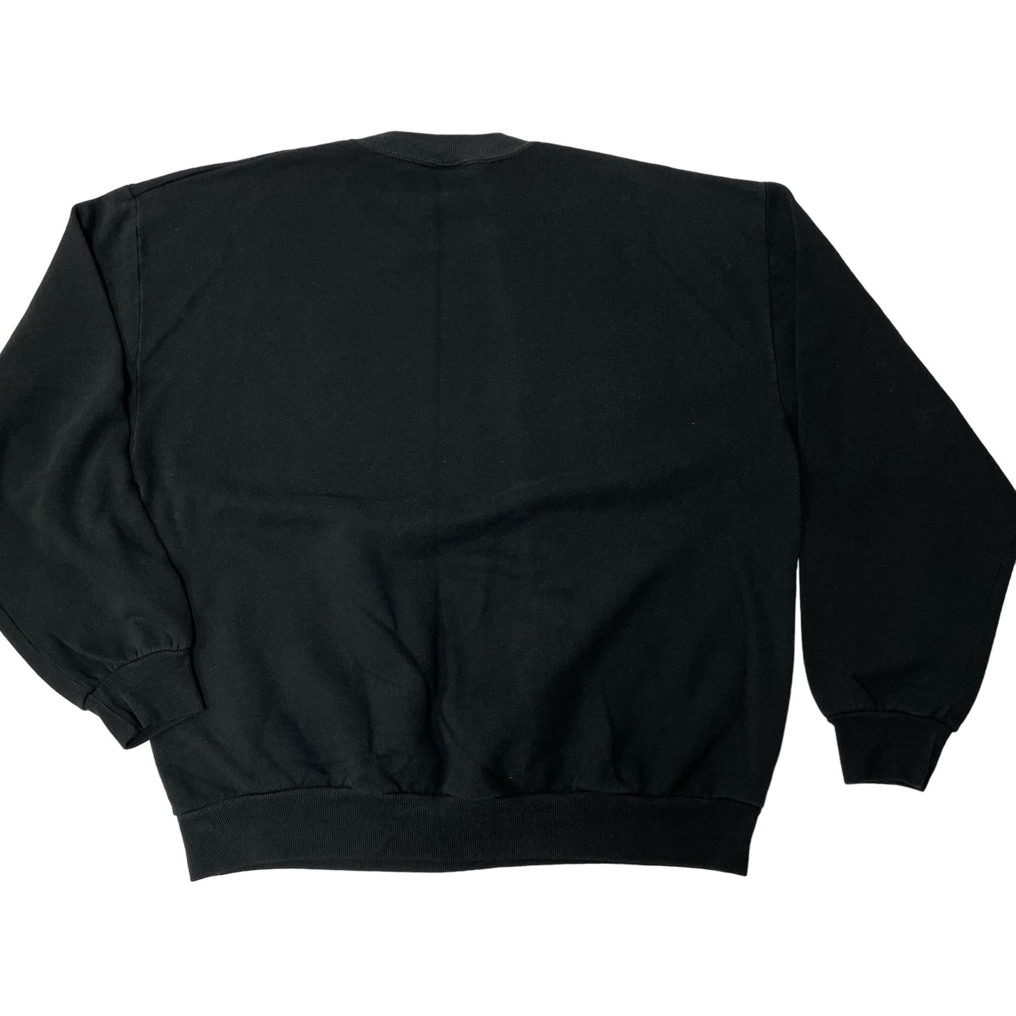 Russell Athletic Vtg Black Sweatshirt Indiana SNOWY MOUNTAIN Star Fox Size US XL / EU 56 / 4 - 8 Thumbnail