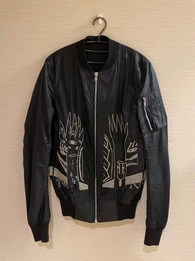 Rick Owens Rick Owens Limited Edition Flight Jacket-2506 Size US M / EU 48-50 / 2 - 1 Thumbnail