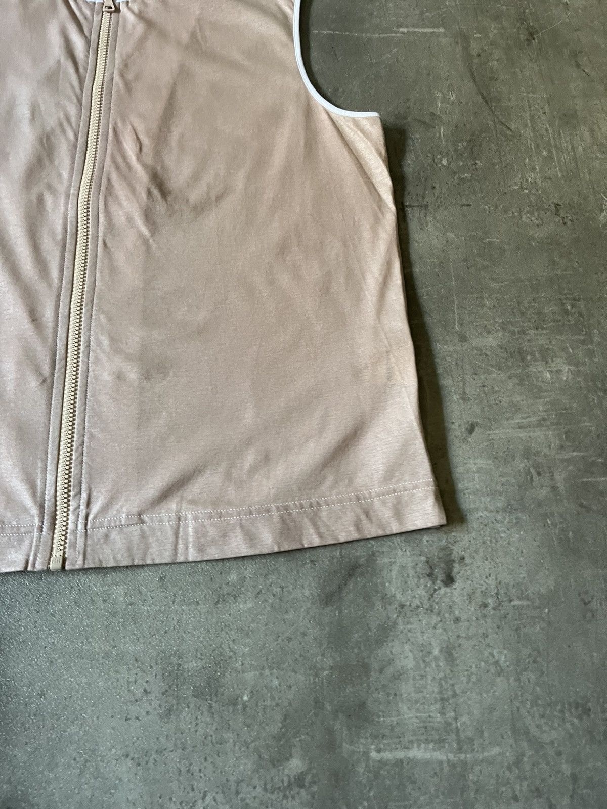 Jil Sander Jil Sander archival tank top zip vest white pink rare Size US S / EU 44-46 / 1 - 7 Thumbnail