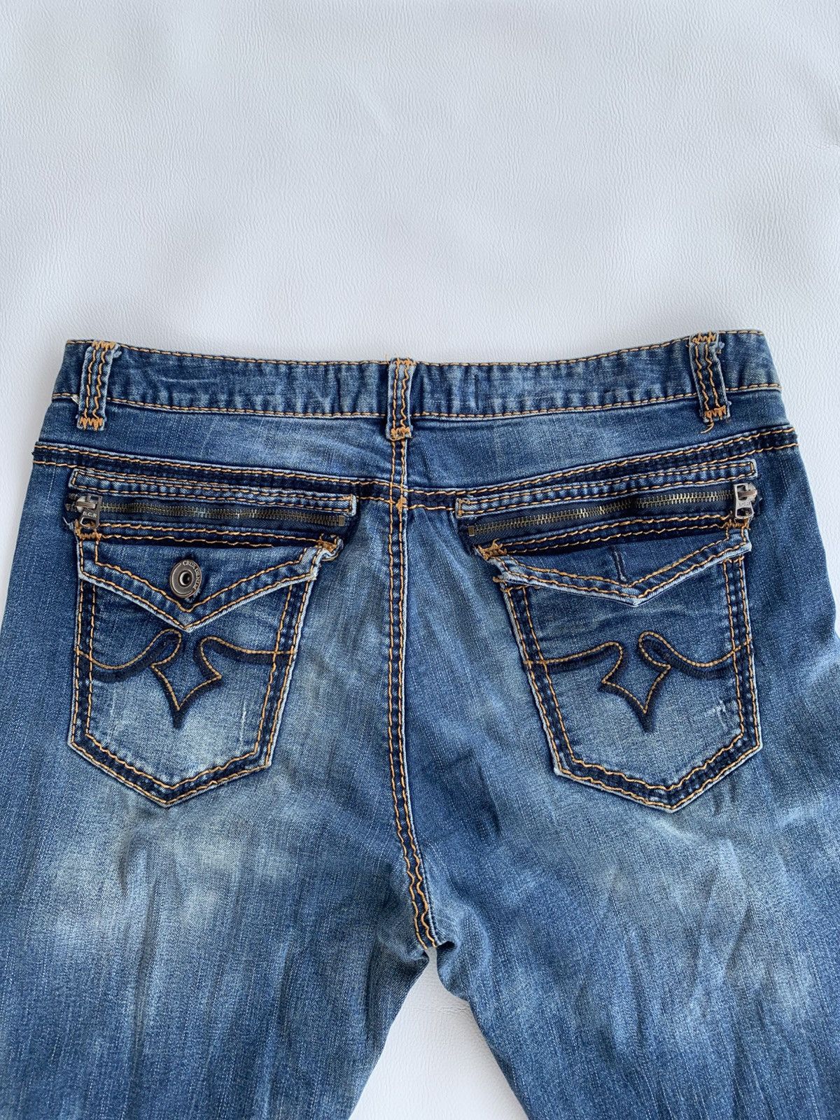 Japanese Brand Britpop Denim InCrux Japanese Basic Jeans Size US 33 - 3 Thumbnail