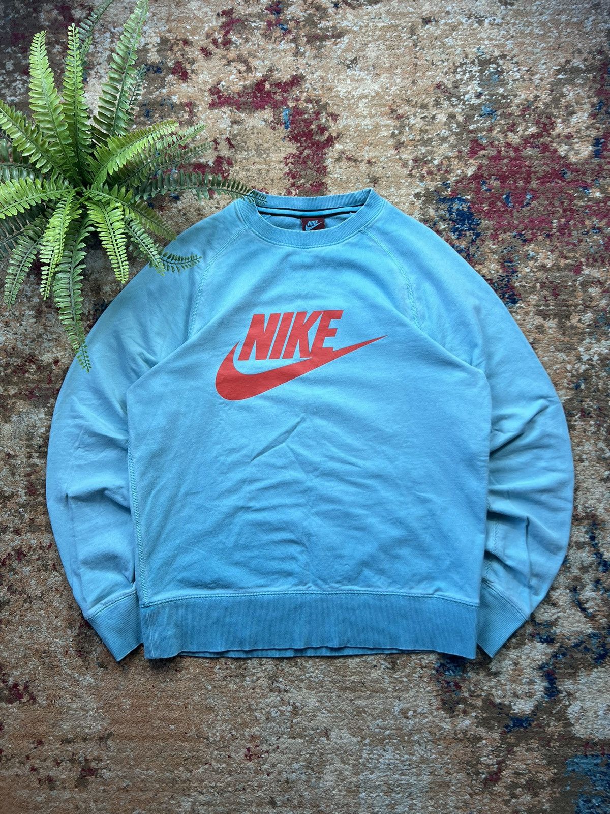 🐟 90’s NIKE RETRO CREWNECK Y2K SWOOSH LOGO