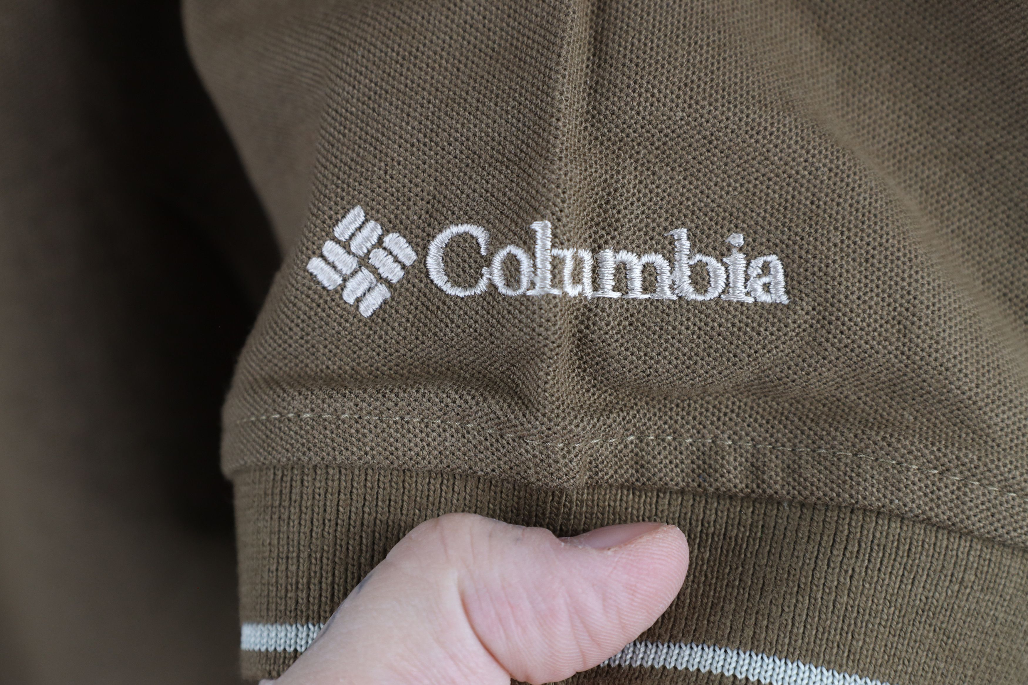 Columbia × Vintage Deadstock Vintage Columbia Short Sleeve Polo Shirt Brown Size US XL / EU 56 / 4 - 4 Thumbnail