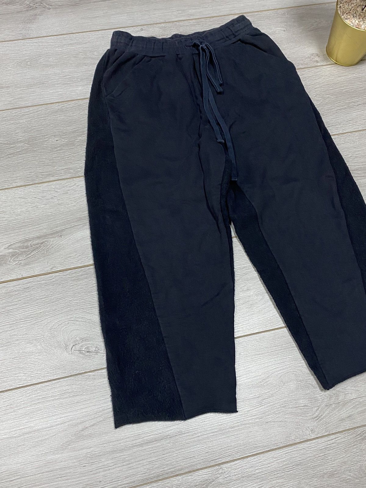Julius ISDN Japanese RARE image fleece/cotton vintage wide pants Size US 32 / EU 48 - 5 Thumbnail