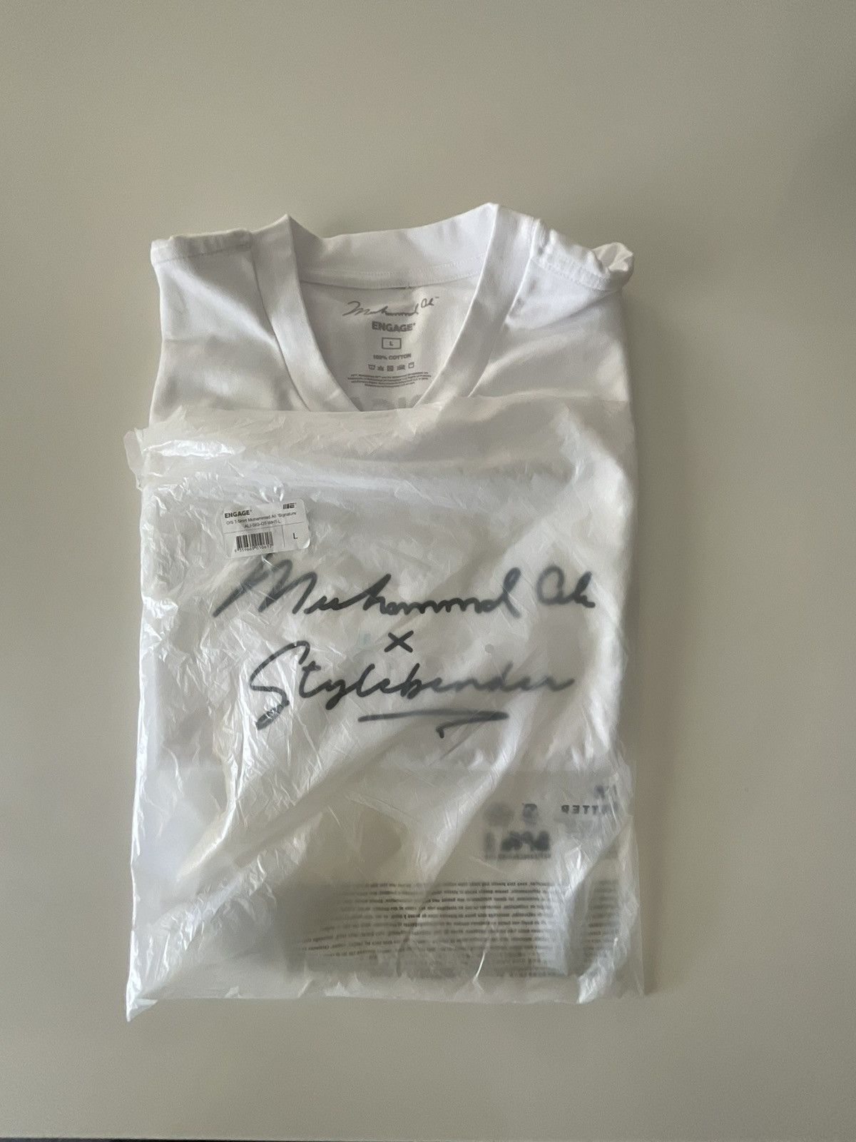 Other Muhammed Ali x Stylebender Signature T Shirt Size US L / EU 52-54 / 3 - 4 Thumbnail