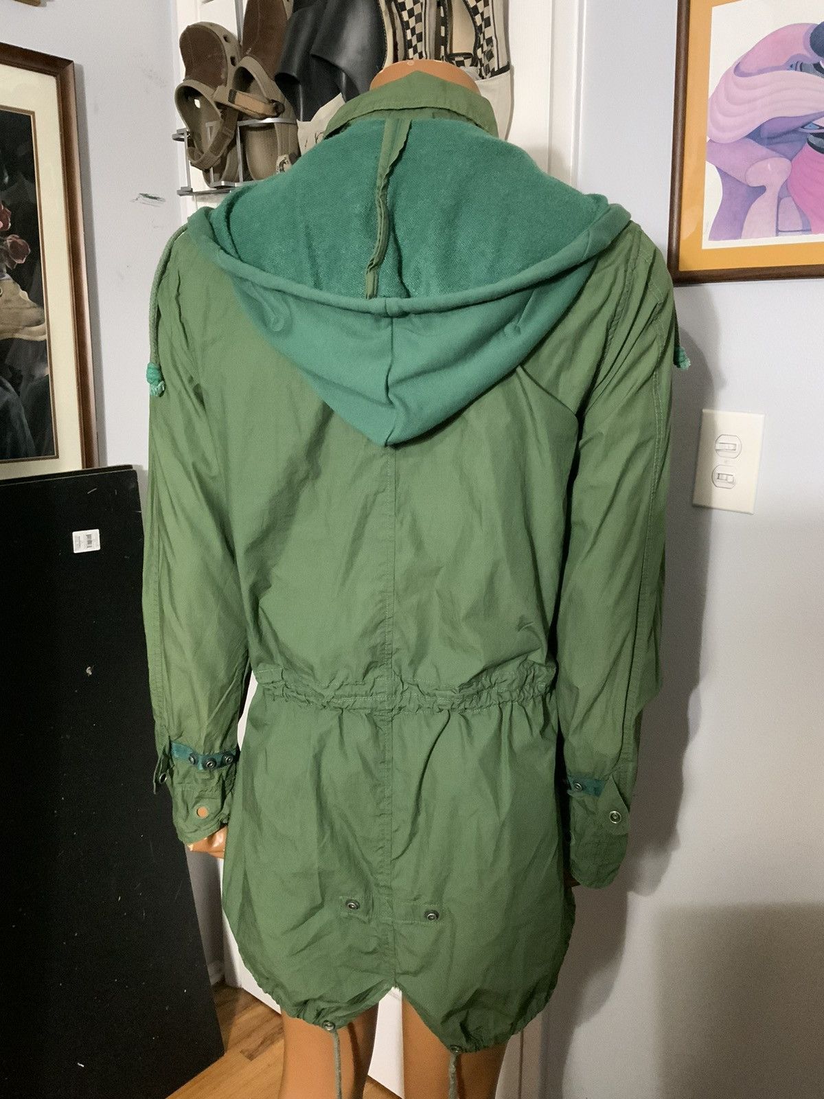 DENHAM Denham The Jeanmaker Fjord Style Fishtail Parka Twill Jacket Size US M / EU 48-50 / 2 - 9 Thumbnail