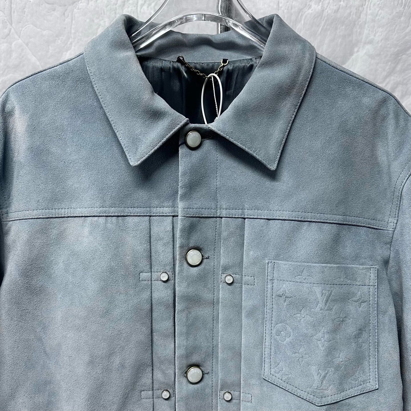 Louis Vuitton Louis Vuitton FW25 Suede Cowhide Jacket Size US L / EU 52-54 / 3 - 2 Thumbnail