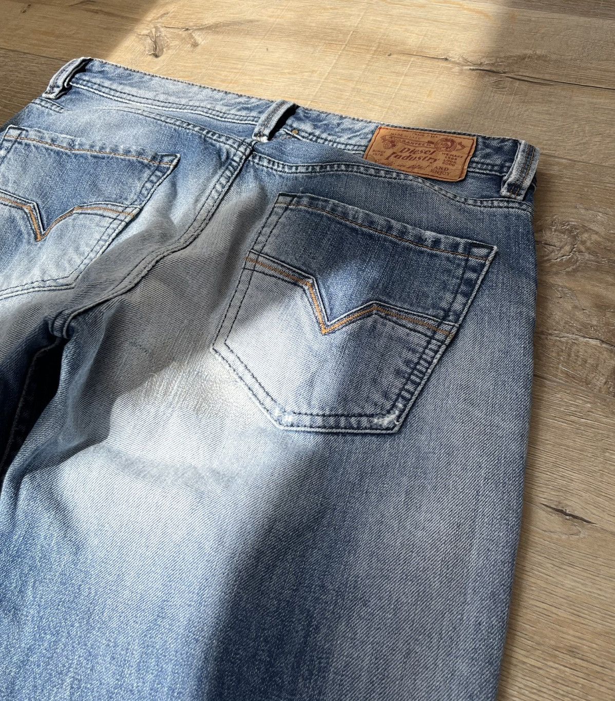 Diesel VINTAGE DIESEL IF SIX WAS NINE STYLE BAGGY JEANS 90S Size US 34 / EU 50 - 4 Thumbnail