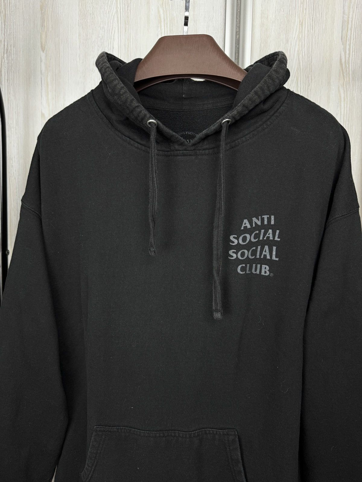 Anti Social Social Club Anti Social Social Club Hell O Rose Black hoodie made in USA Size US XXL / EU 58 / 5 - 3 Thumbnail
