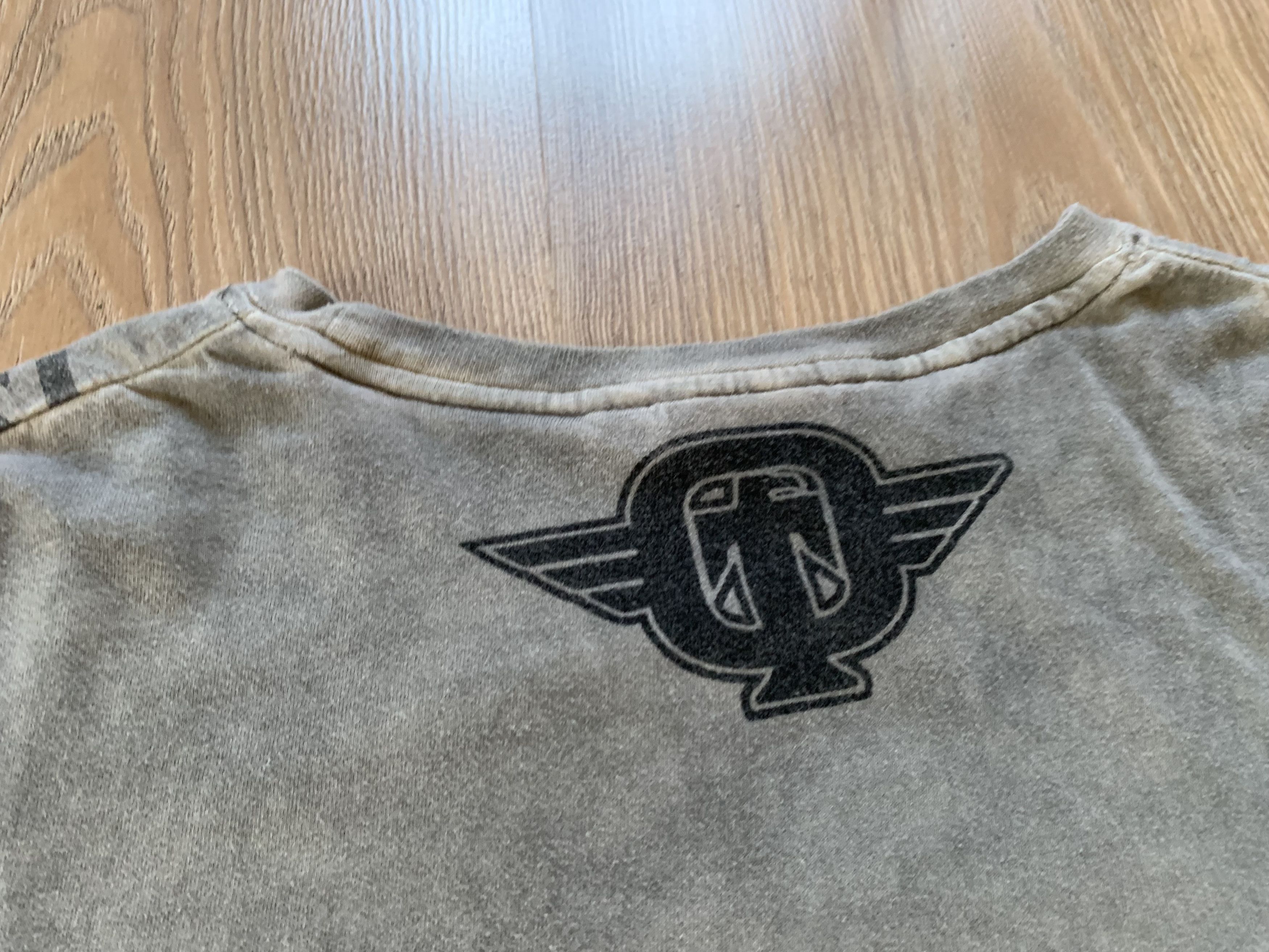 Tapout × Vintage Tapout Tie Dye Grey T Shirt Size US XL / EU 56 / 4 - 6 Thumbnail
