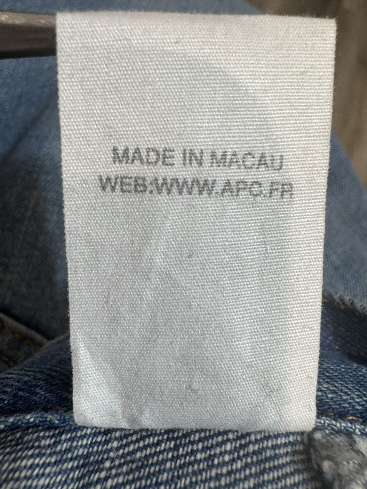 A.P.C. × Kanye West APC X KANYE 2014 Denim 32 x 30 - year round comfort Size US 32 / EU 48 - 5 Thumbnail