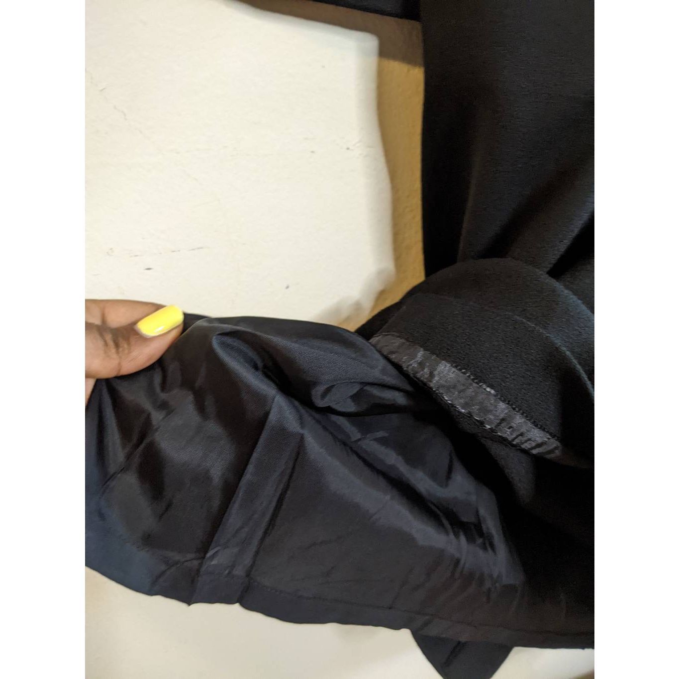 Evan Picone Evan Picone Black Wool Dress Size 10 Vintage Long Sleeve Lin Size L / US 10 / IT 46 - 11 Thumbnail
