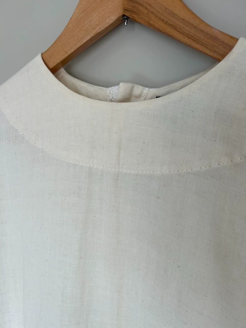 Comme des Garcons Comme Des Garcons Size S Pure cotton A-line dress 2503-Nex Size 26" / US 2 / IT 38 - 3 Thumbnail