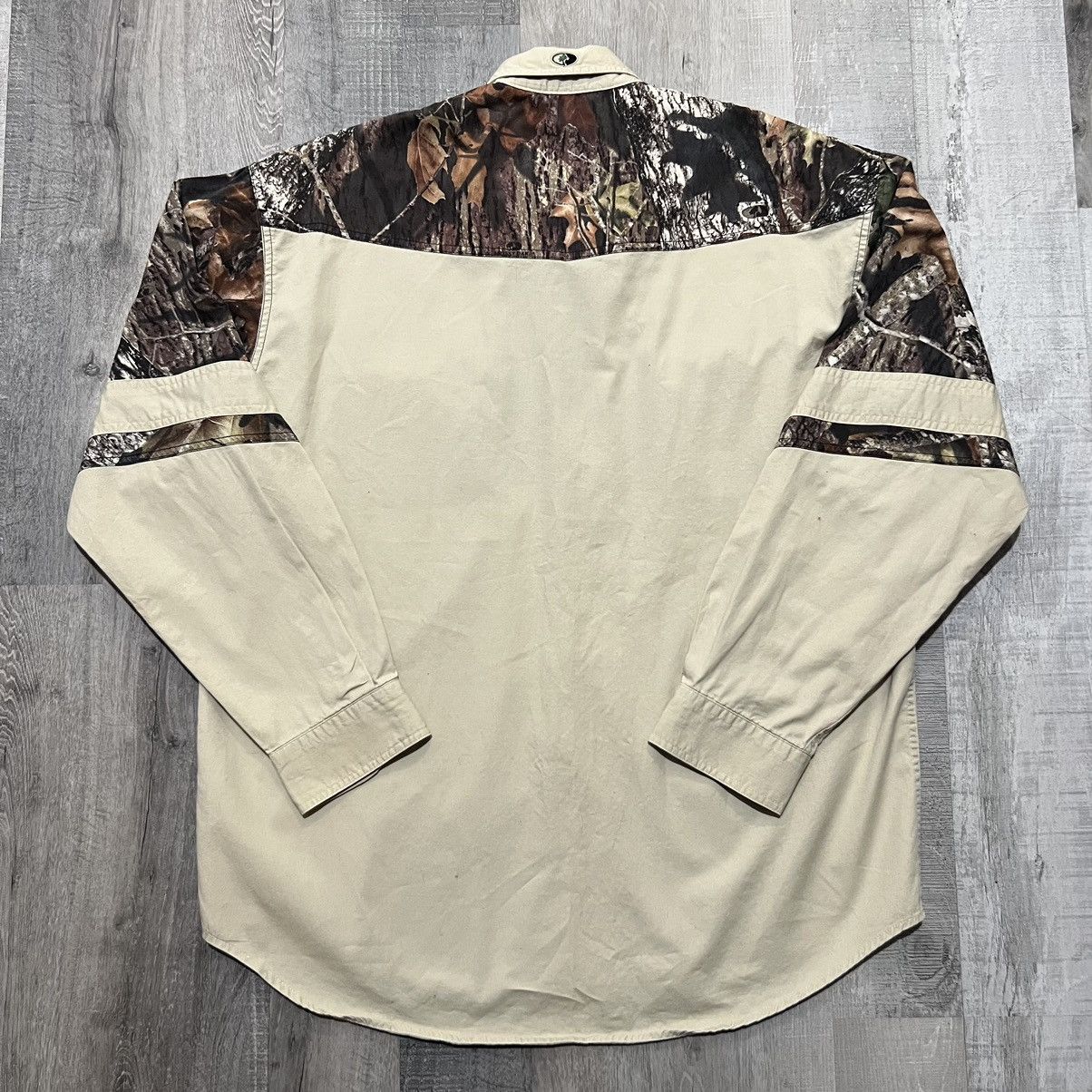 Mossy Oaks Mossy Oak Western Camo Roper Hunting Button Shirt Size US XL / EU 56 / 4 - 3 Thumbnail