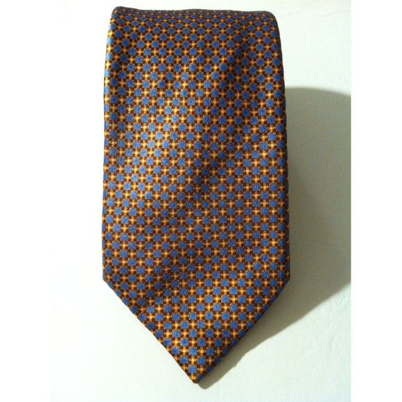 Ermenegildo Zegna ERMENEGILDO ZEGNA MENS NEW 100%SILK NECK TIE WIDTH: 3 3/8" Size ONE SIZE - 1 Thumbnail