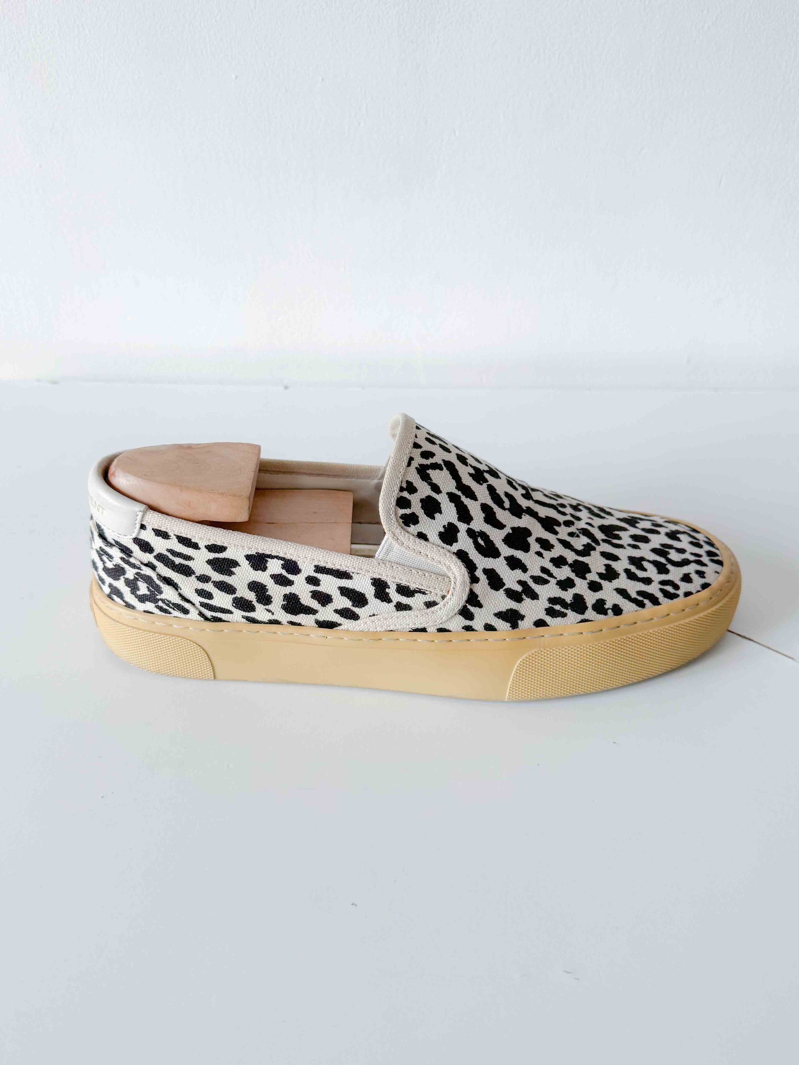 Saint Laurent Paris Saint Laurent Hedi Slimane Babycat Slip On´s Size US 8 / EU 41 - 3 Thumbnail