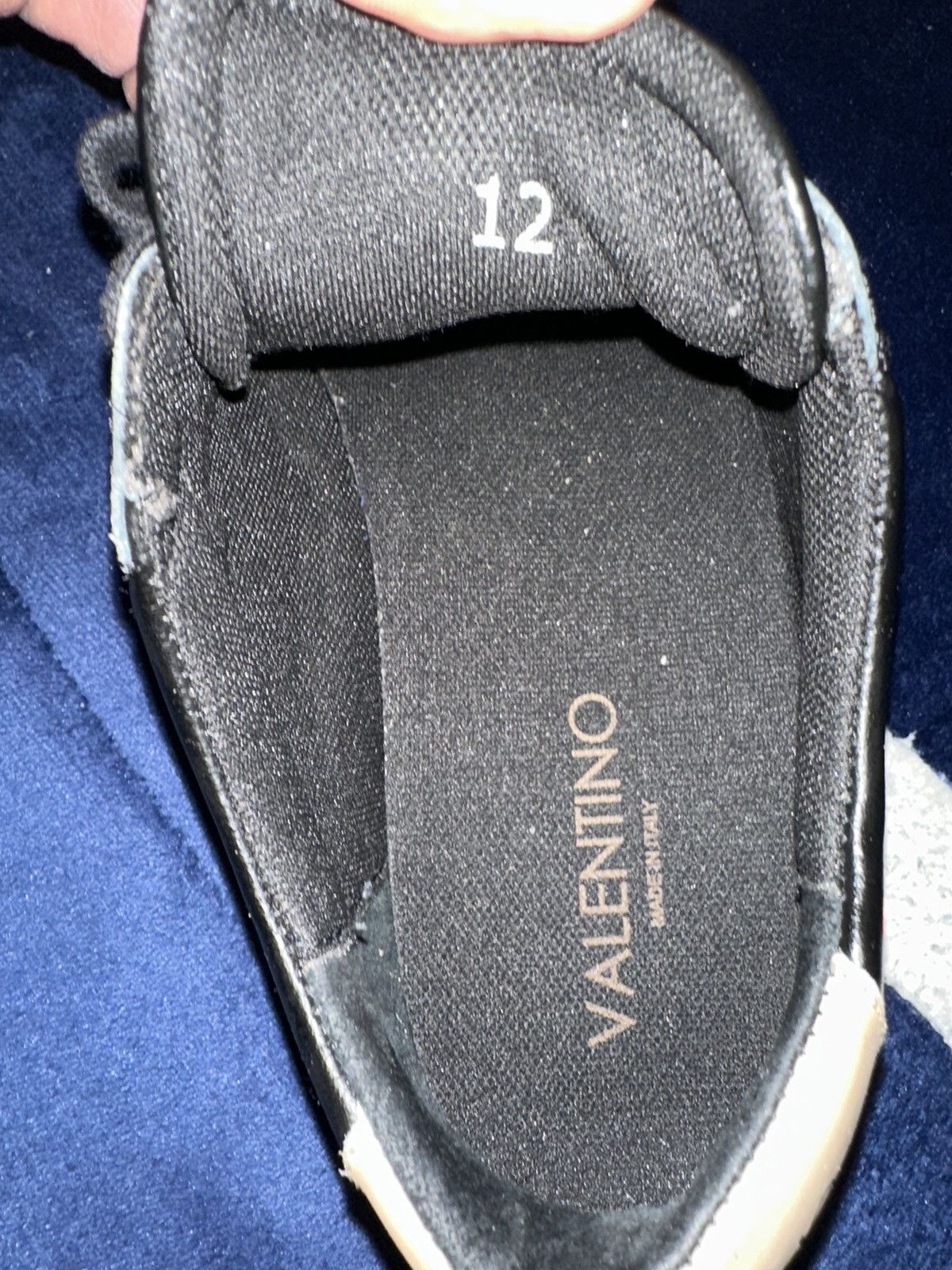 Mario Valentino Black Valentino Sneakers Size US 12 / EU 45 - 4 Thumbnail