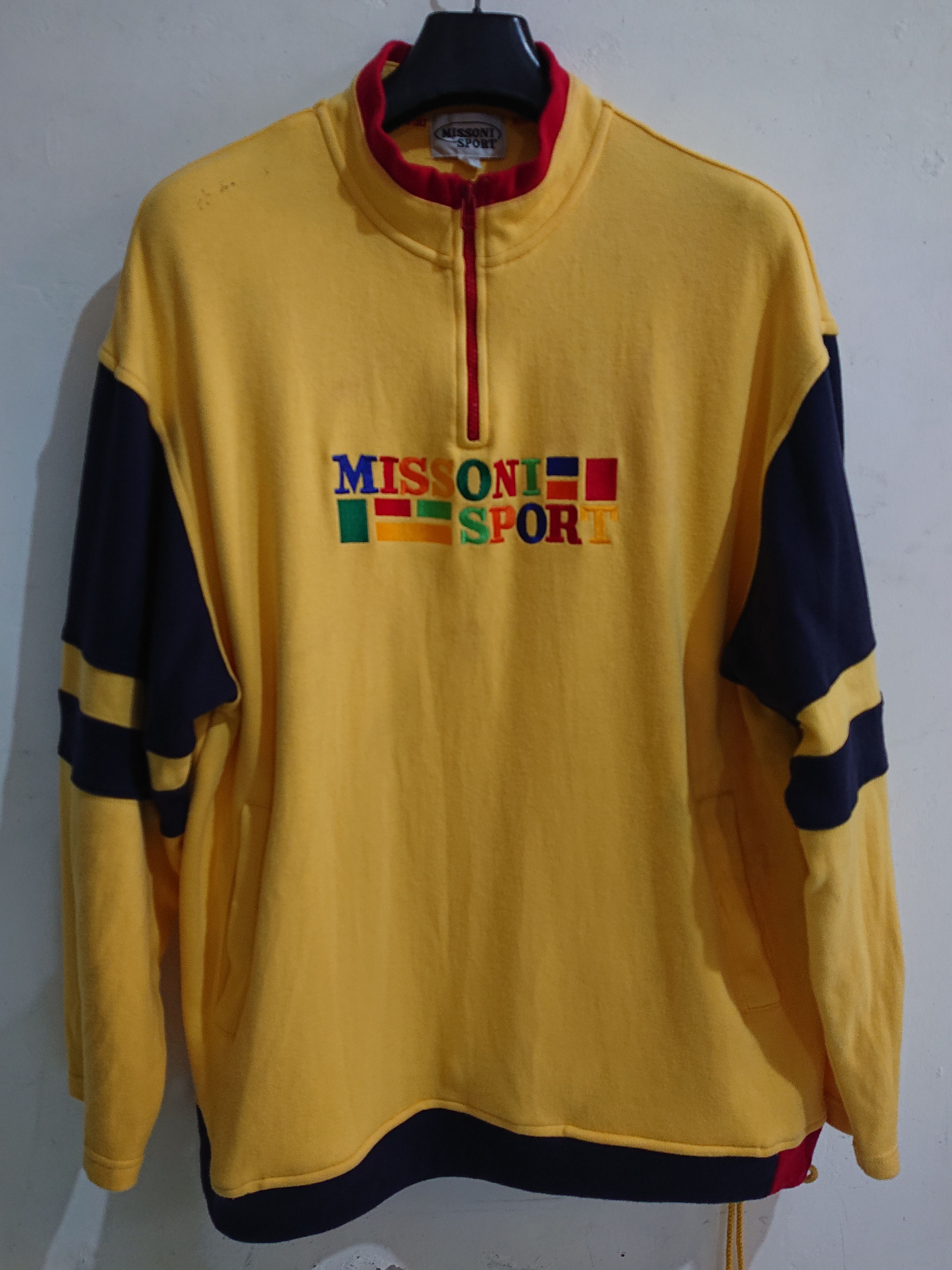 Missoni × Vintage VINTAGE MISSONI SPORT SWEATSHIRT Size US L / EU 52-54 / 3 - 1 Thumbnail