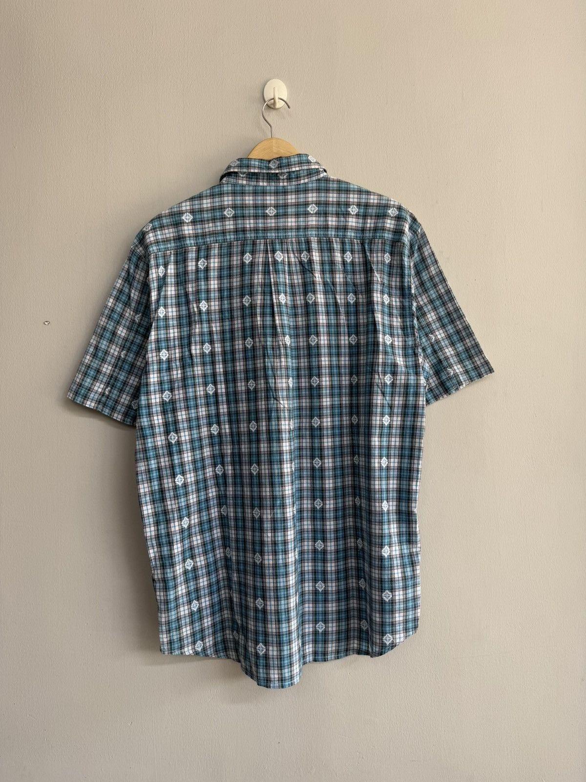 Stussy STUSSY CHECKED SHORT-SLEEVE BUTTON DOWN SHIRT Size US L / EU 52-54 / 3 - 5 Thumbnail