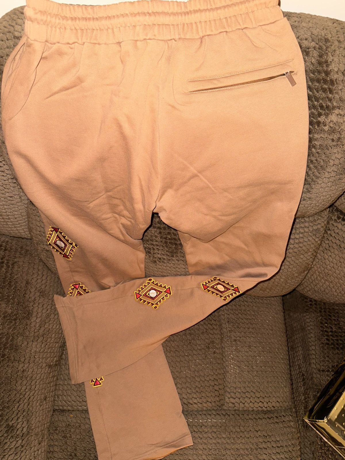 Complex Campus Goods x Saints & Sinners NEW! Western Stacked Joggers Size US 32 / EU 48 - 6 Thumbnail