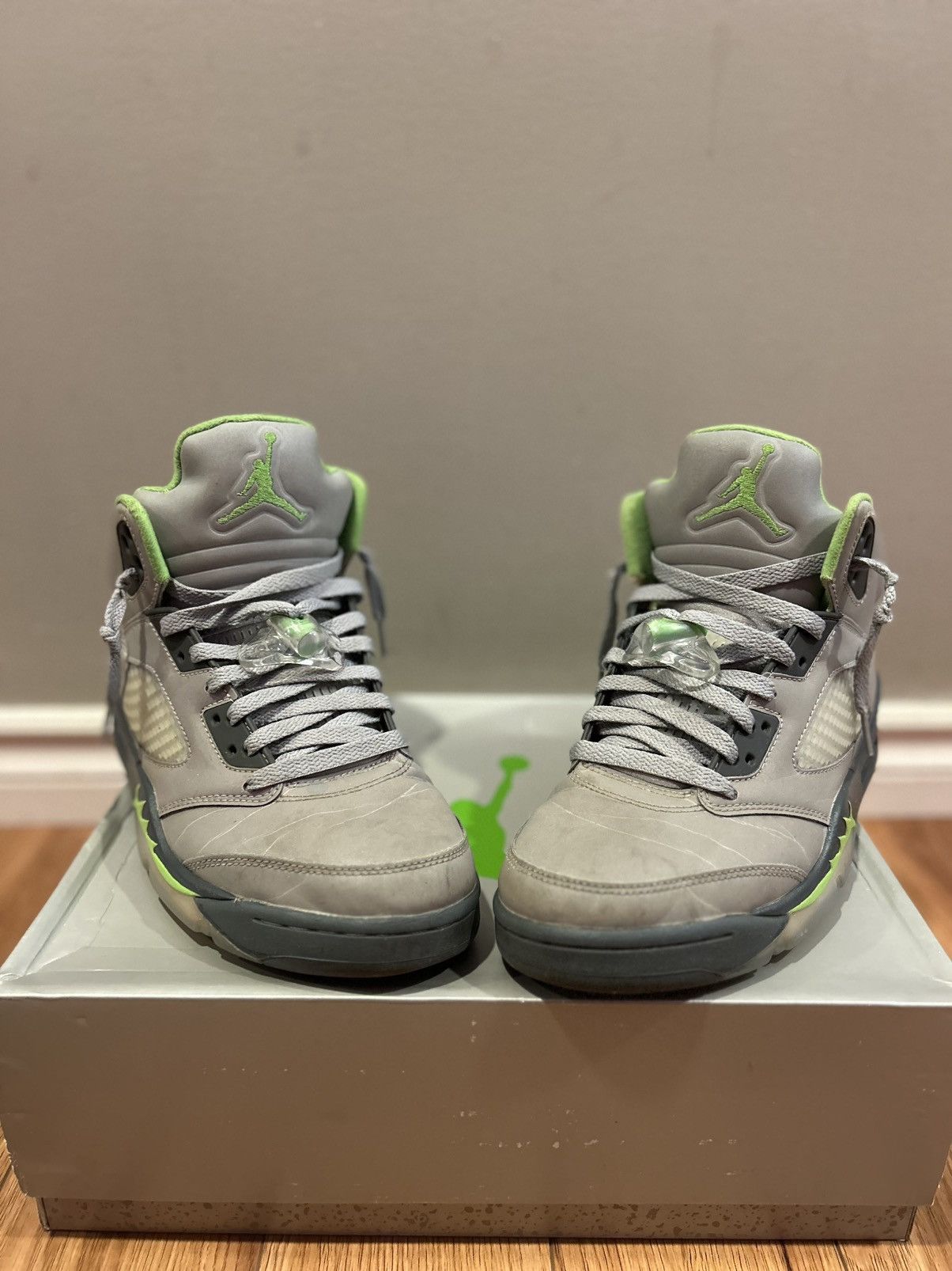 Jordan Brand Air Jordan 5 ‘Green Bean’ Size US 8.5 / EU 41-42 - 3 Thumbnail