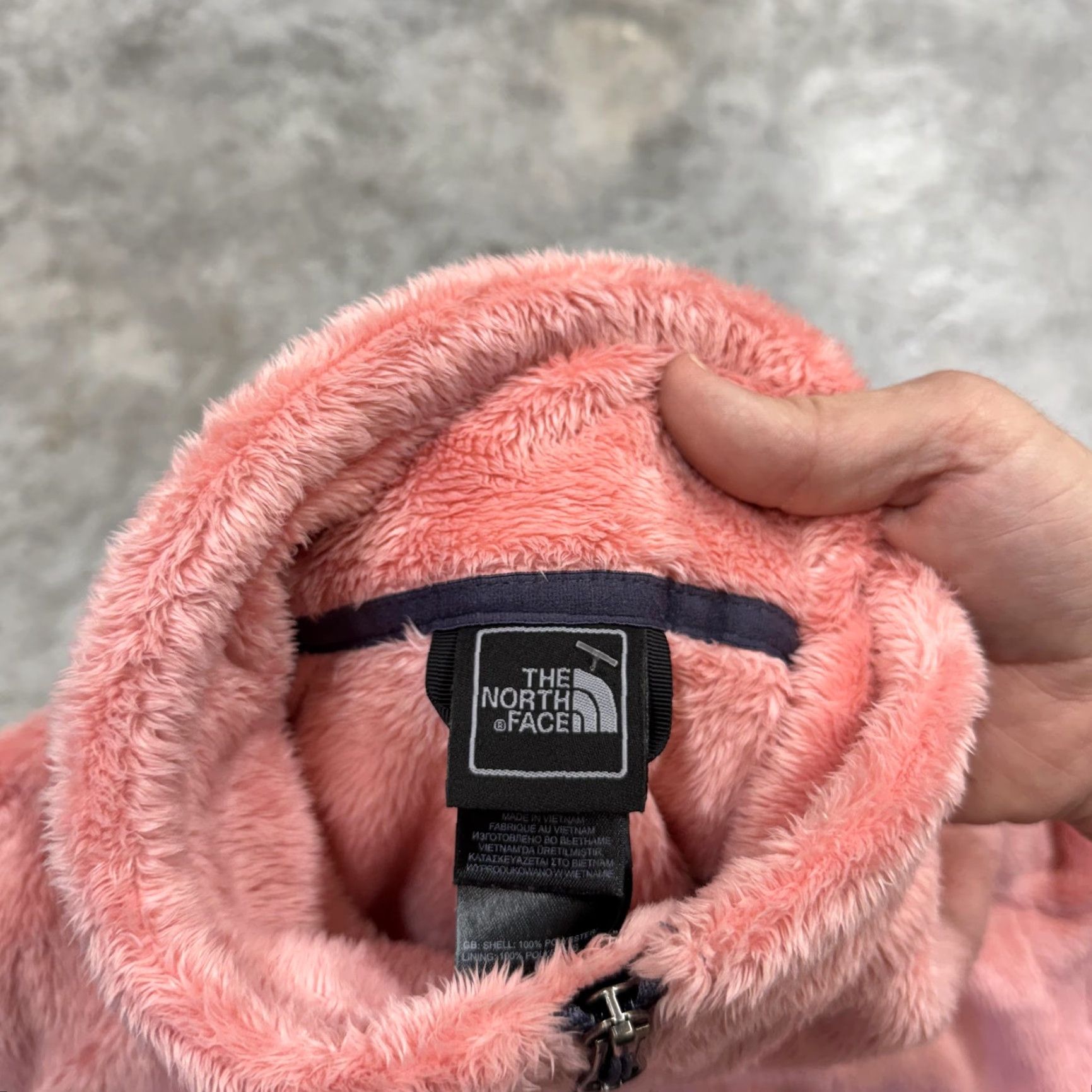 The North Face The North Face Jacket Womens Small Pink Osito Fleece Full Zip Plush High Pile Size S / US 4 / IT 40 - 5 Thumbnail