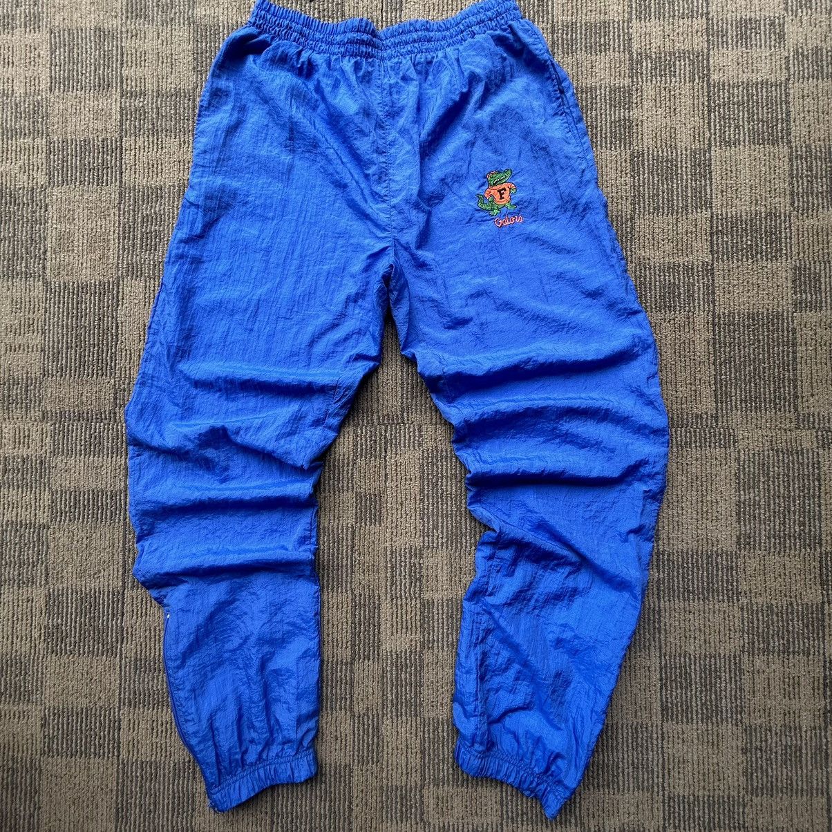 Vintage Florida Gators Embroidered Blue windbreaker Pants
