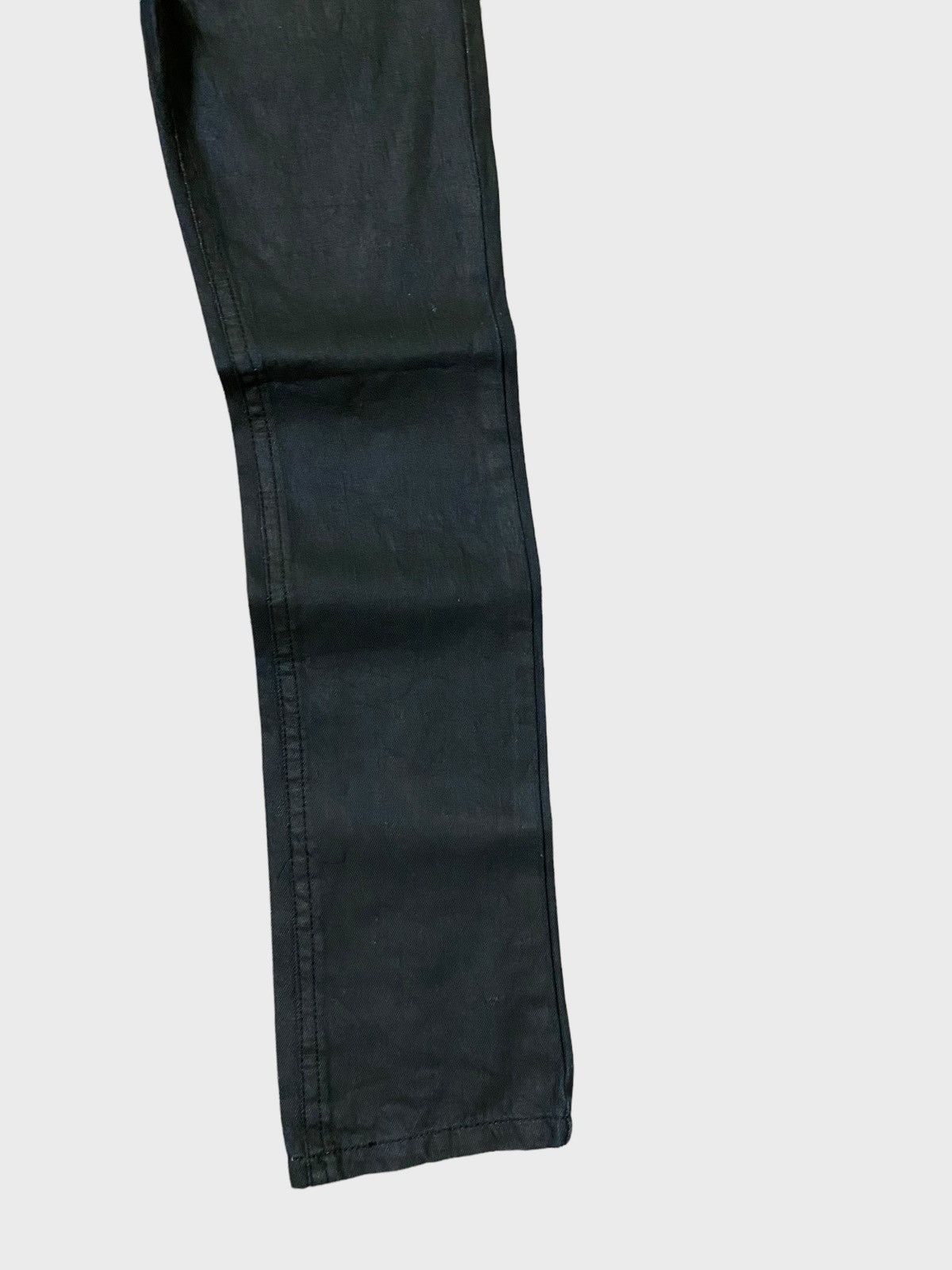 Hysteric Glamour × Le Grande Bleu (L.G.B.) LOWBOX 🌟 Waxed Rick Owen's style Denim Size US 28 / EU 44 - 6 Thumbnail