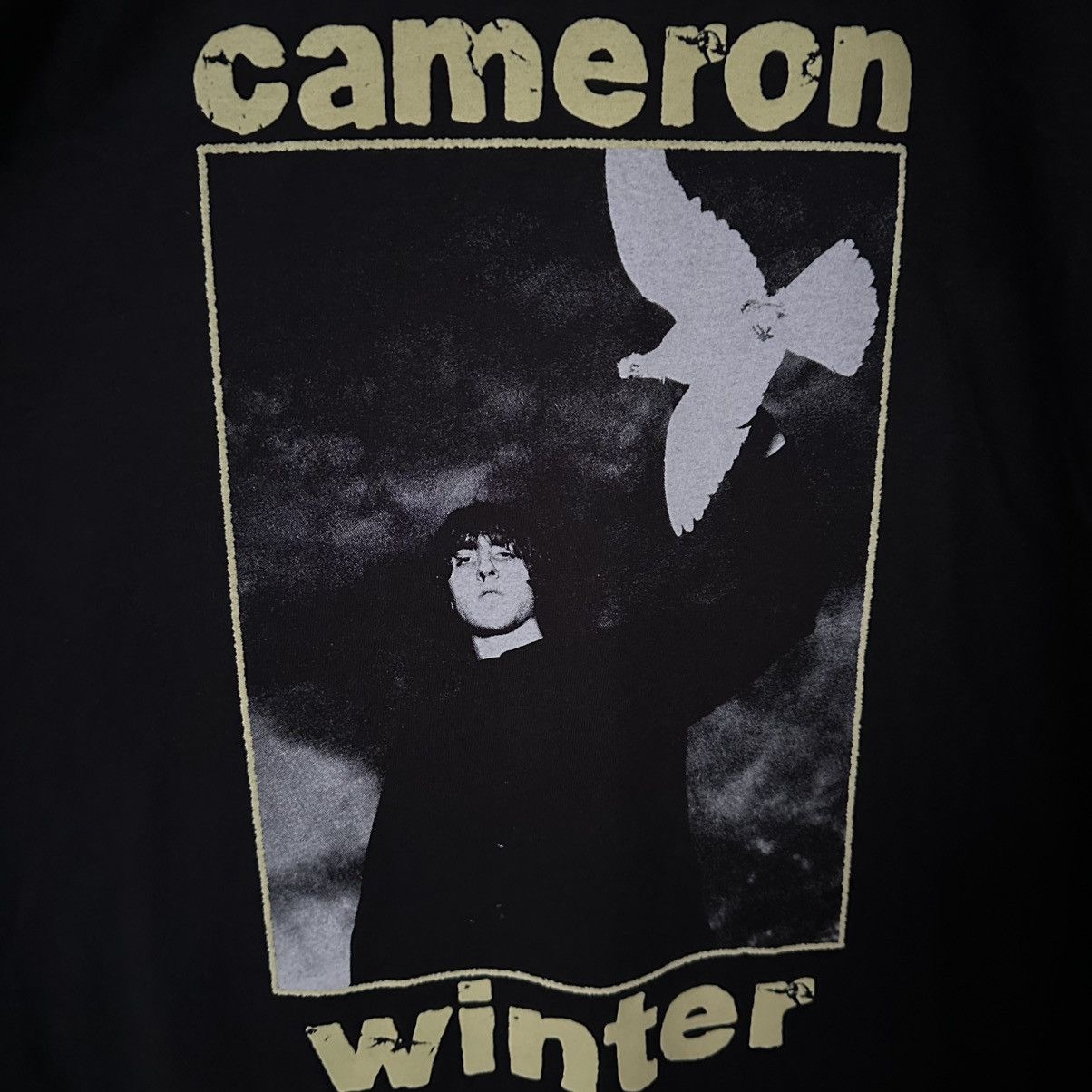 Band Tees Cameron Winter Heavy Metal solo Portrait tee geese band