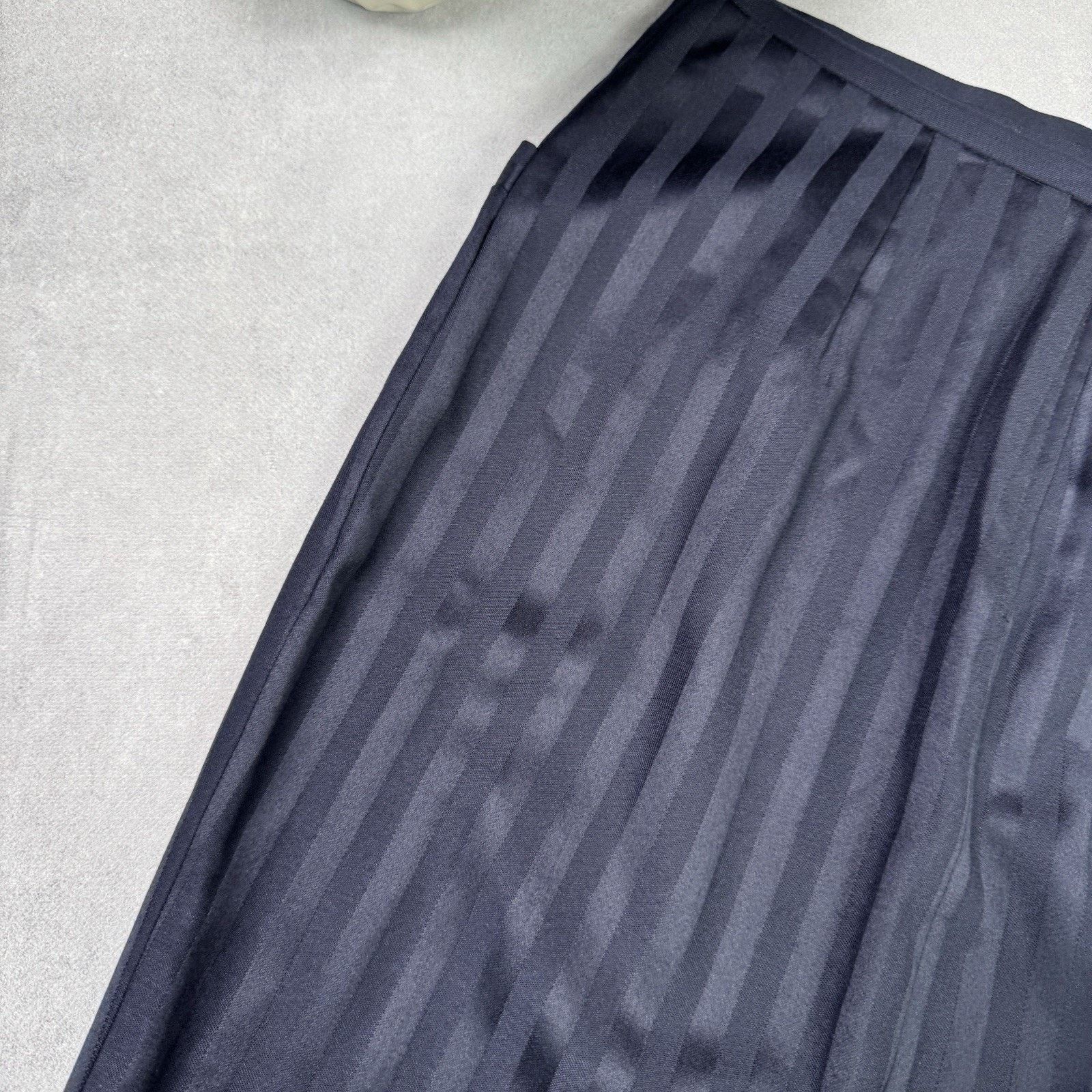 Dior Vintage Christian Dior Coordonnes Short Skirt Blue 46/12 Size 32" / US 10 / IT 46 - 18 Thumbnail