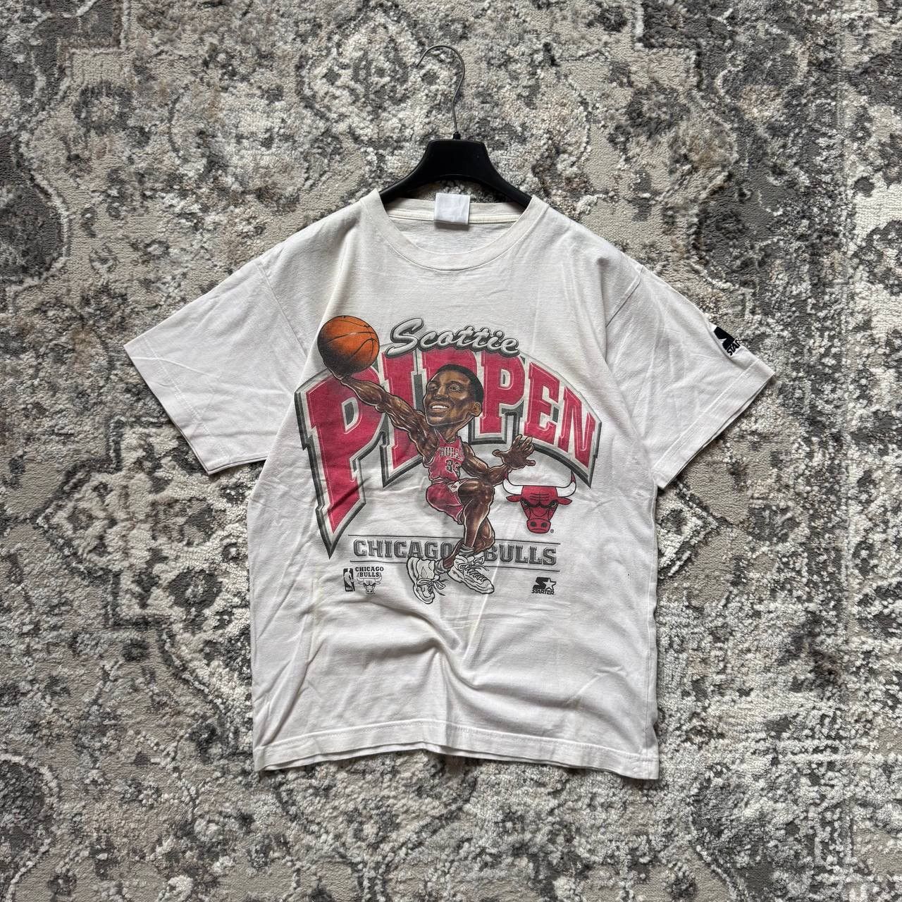 NBA Vintage Starter NBA Scottie Pippen Chicago Bulls Retro Shirt Size US L / EU 52-54 / 3 - 1 Thumbnail