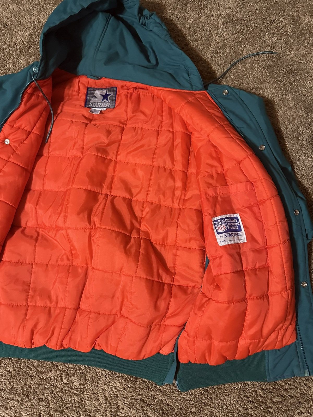 NFL × Starter × Vintage Vintage Miami Dolphins Starter Jacket Size US XL / EU 56 / 4 - 3 Thumbnail