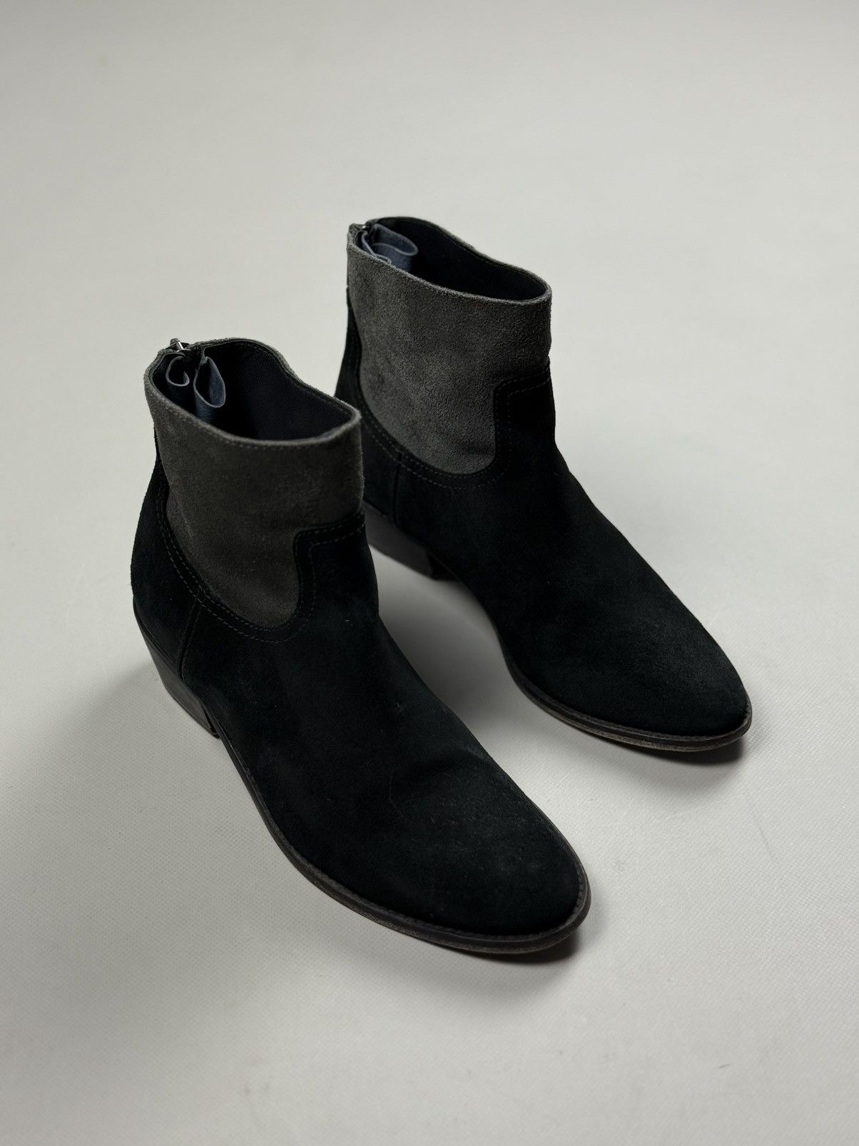Zadig & Voltaire Zadig & Voltaire Ladies Suede Ankle Zip Biker Boots Shoes Size US 7 / IT 37 - 1 Thumbnail