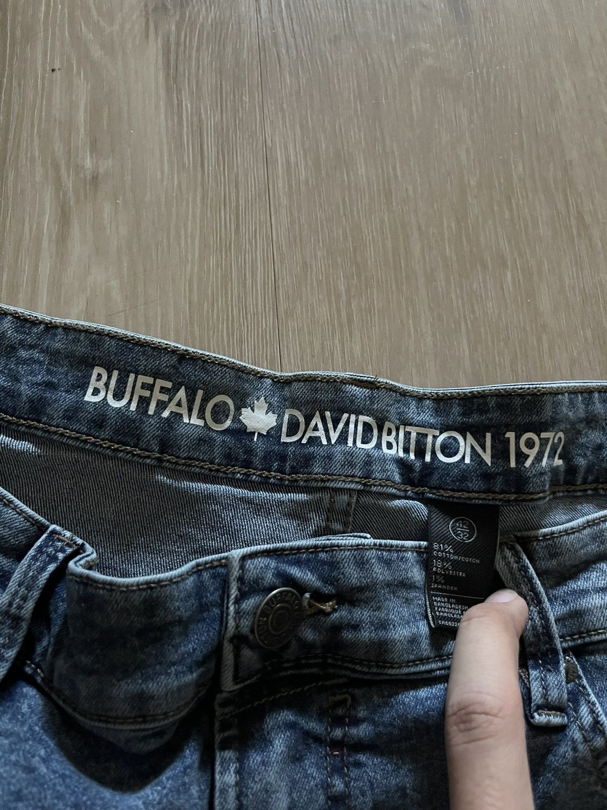 Buffalo David Bitton Blue Baggy David Bitton Buffalo Jeans Size US 42 / EU 58 - 4 Thumbnail