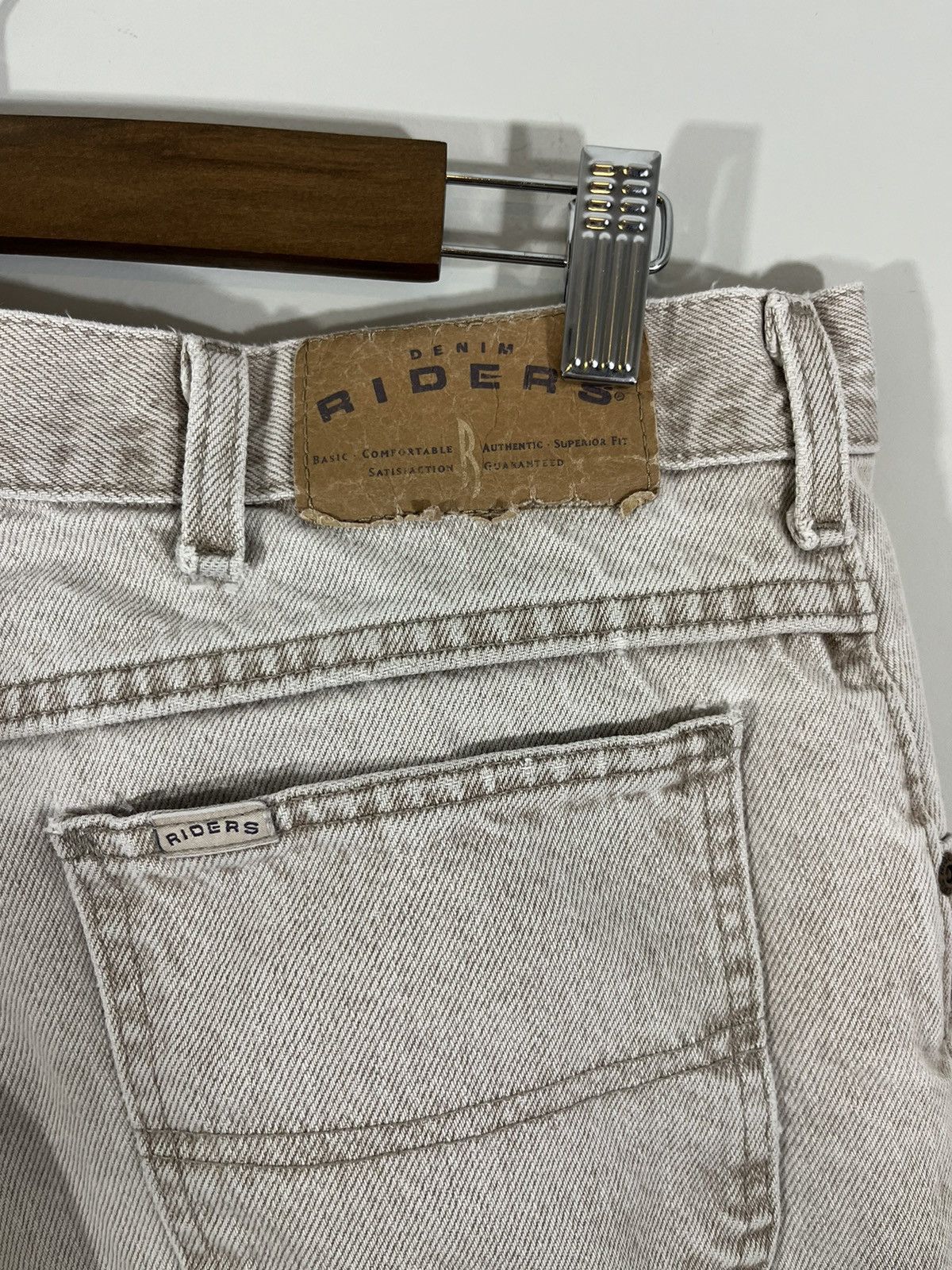 Lee Sun Faded Lee Riders Distressed Jeans Size US 36 / EU 52 - 16 Thumbnail