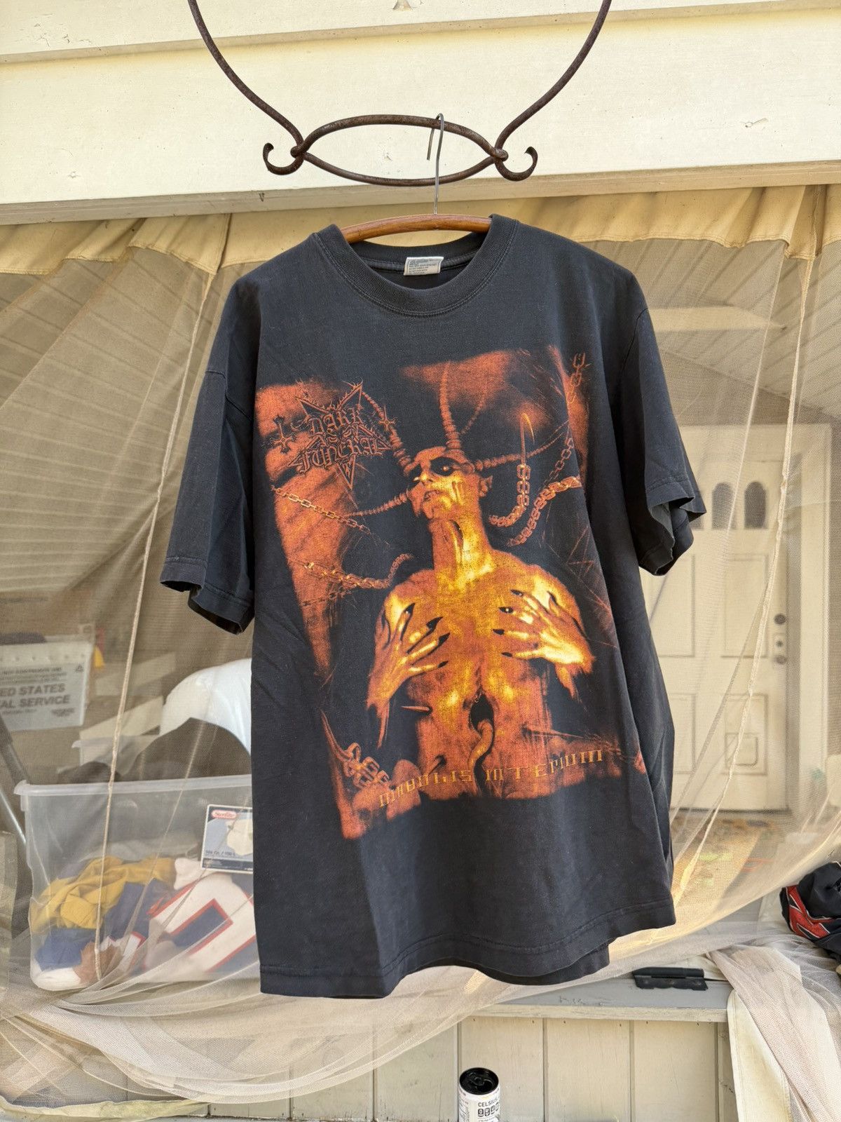 Balenciaga 2001 Dark Funeral Concert T Shirt Size US XL / EU 56 / 4 - 1 Thumbnail