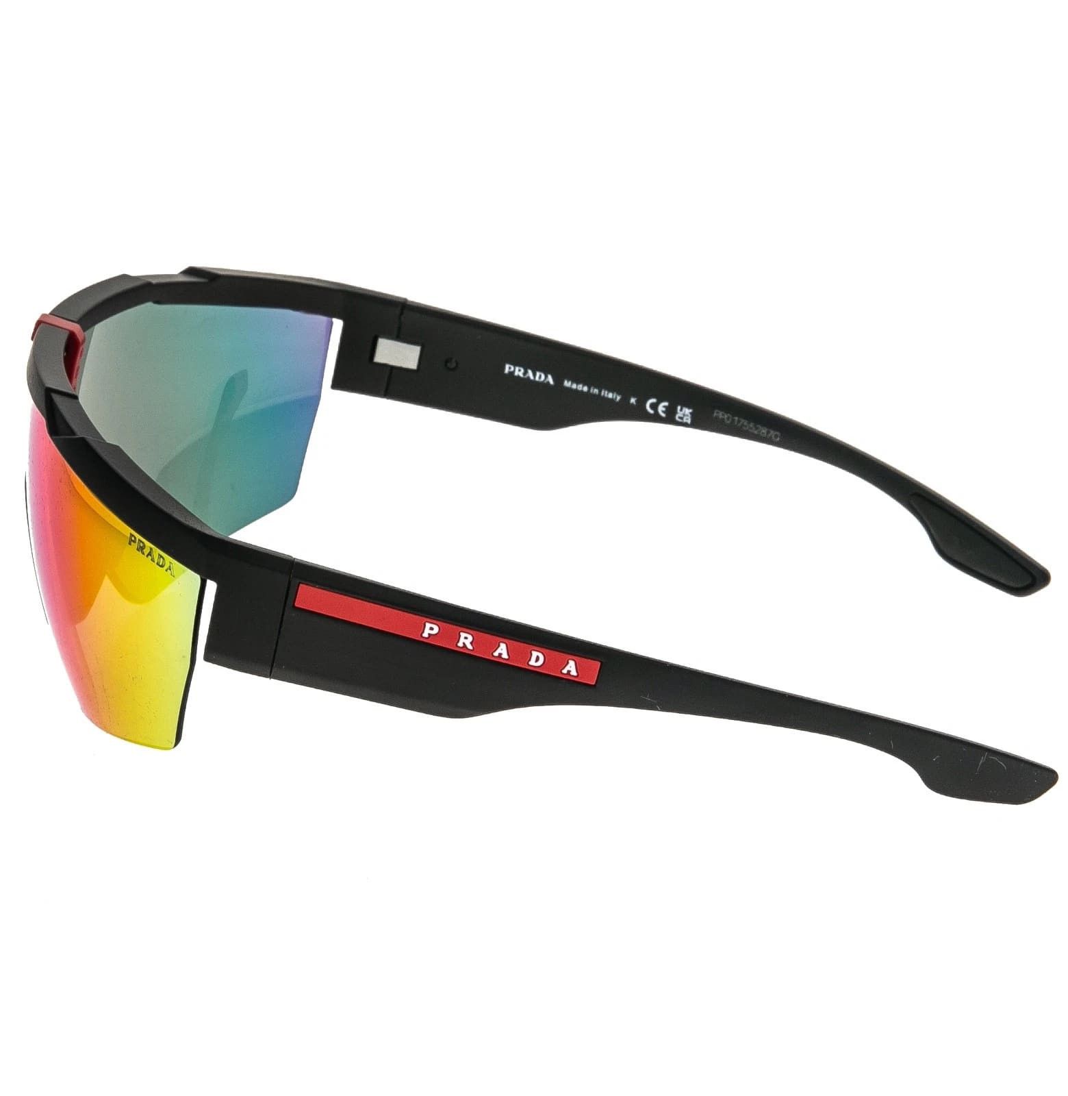 Prada PRADA PS03XS LINEA ROSSA ACTIVE 03X Black Blue Red Mirror Size ONE SIZE - 8 Thumbnail