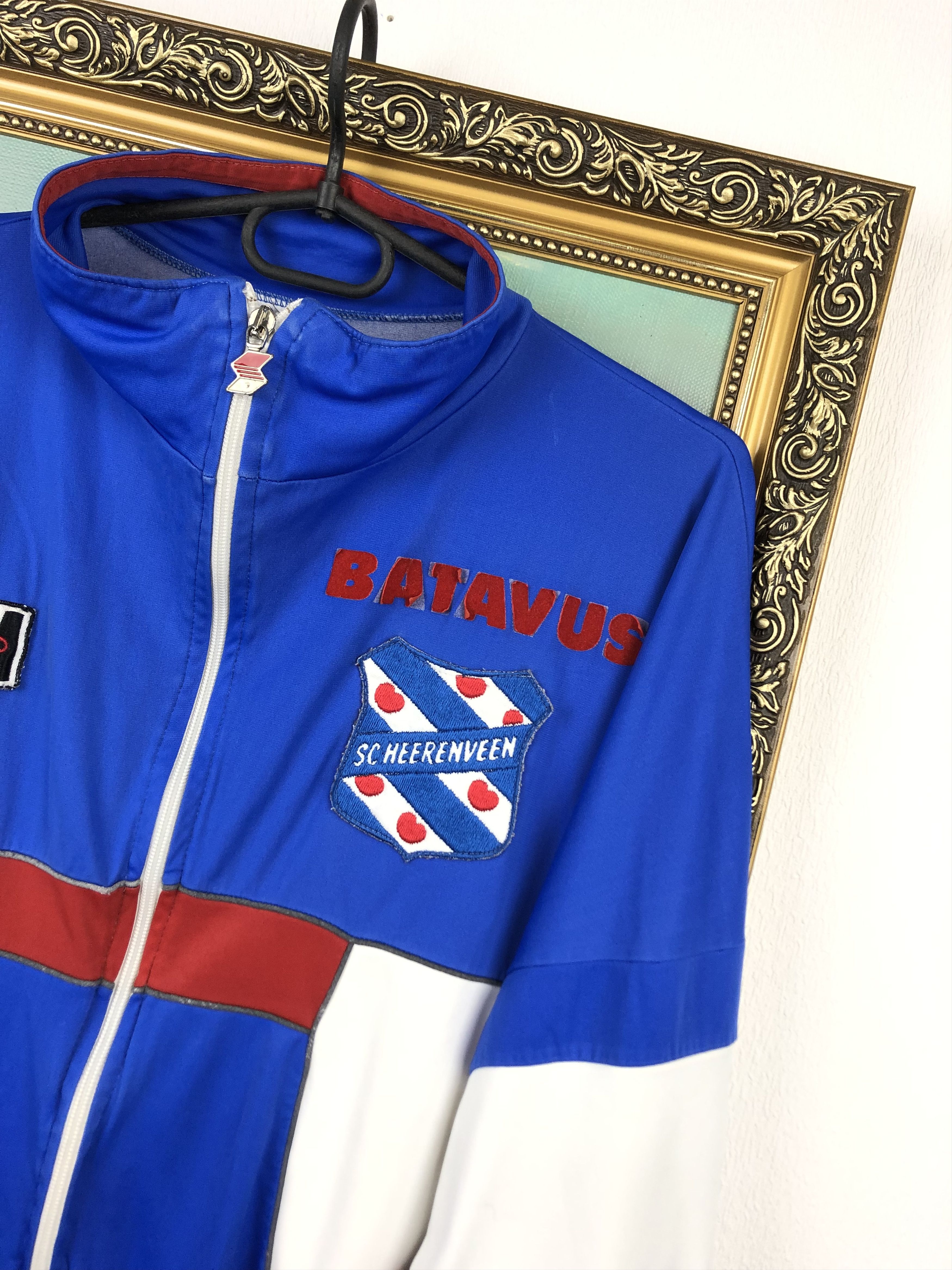 Vintage Vintage 1993 SC Heerenveen Blue Dynamite Football Jacket Size US XL / EU 56 / 4 - 9 Thumbnail