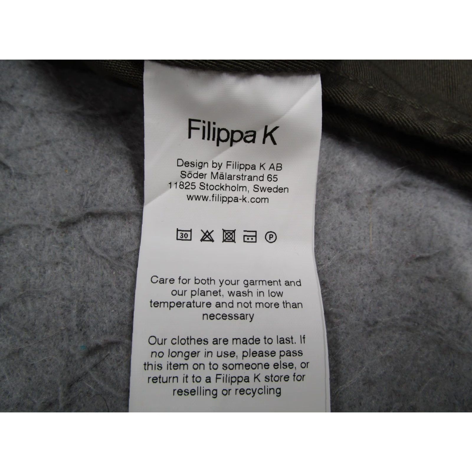 Filippa K VINTAGE Filippa K M. Lavy Workwear Jacket Chore Coat Snap Front Olive Green Mens Large 50 Cotton Canvas Spring Fall Seasons Bohemian Mens Size US M / EU 48-50 / 2 - 4 Thumbnail