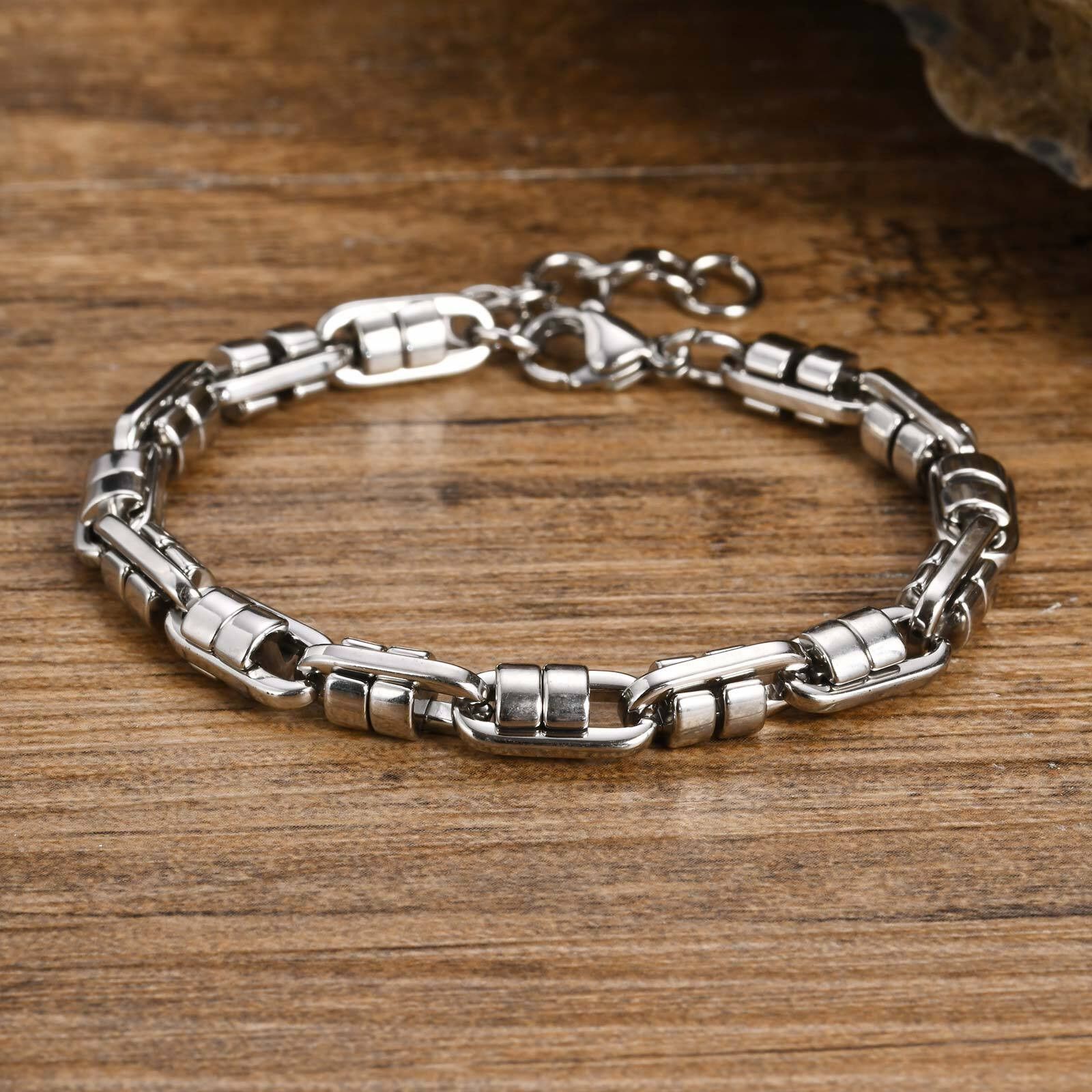 Other Chunky Link Chain Stainless Steel Bracelet Size ONE SIZE - 1 Thumbnail